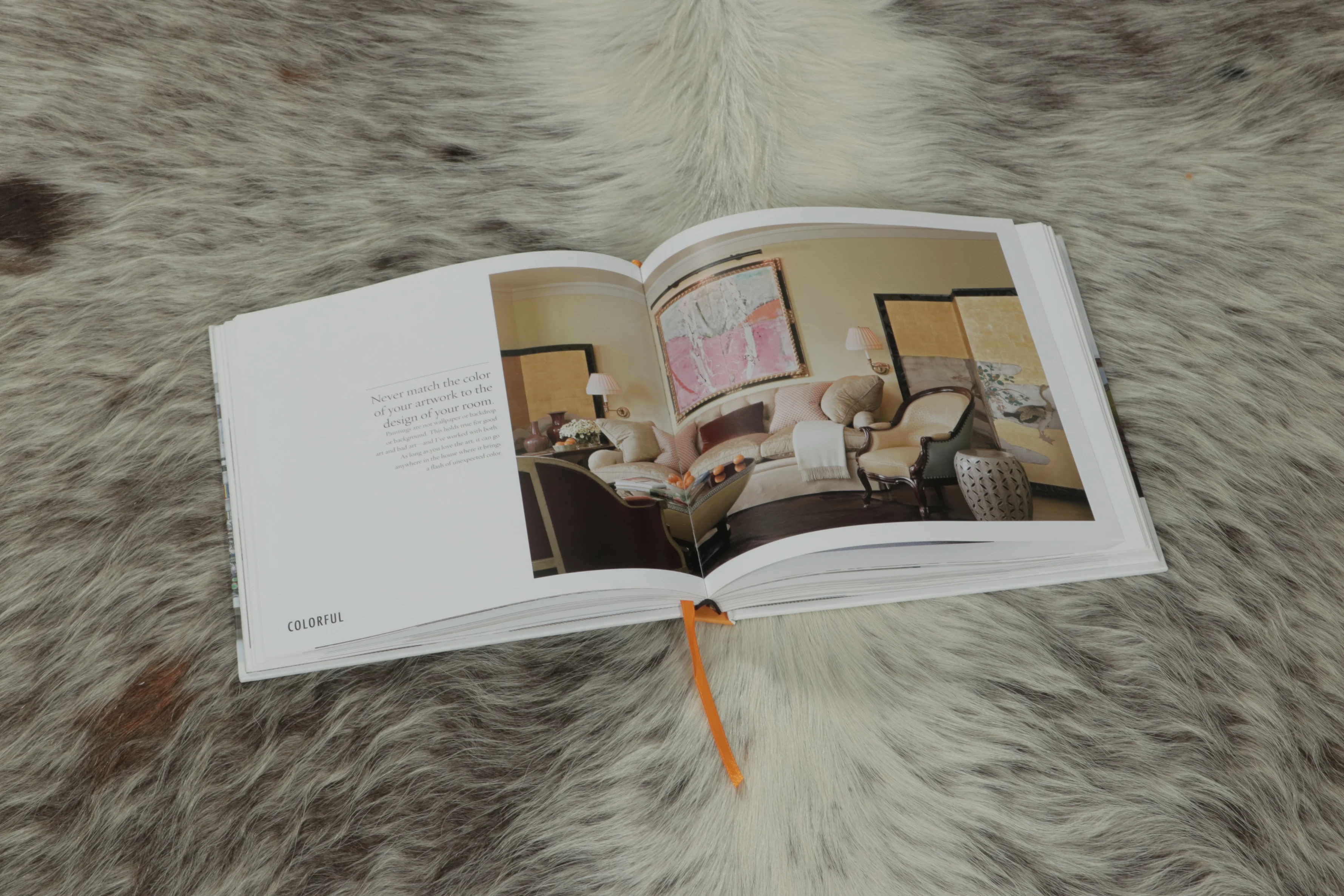 Contemporary Cowhide Rug