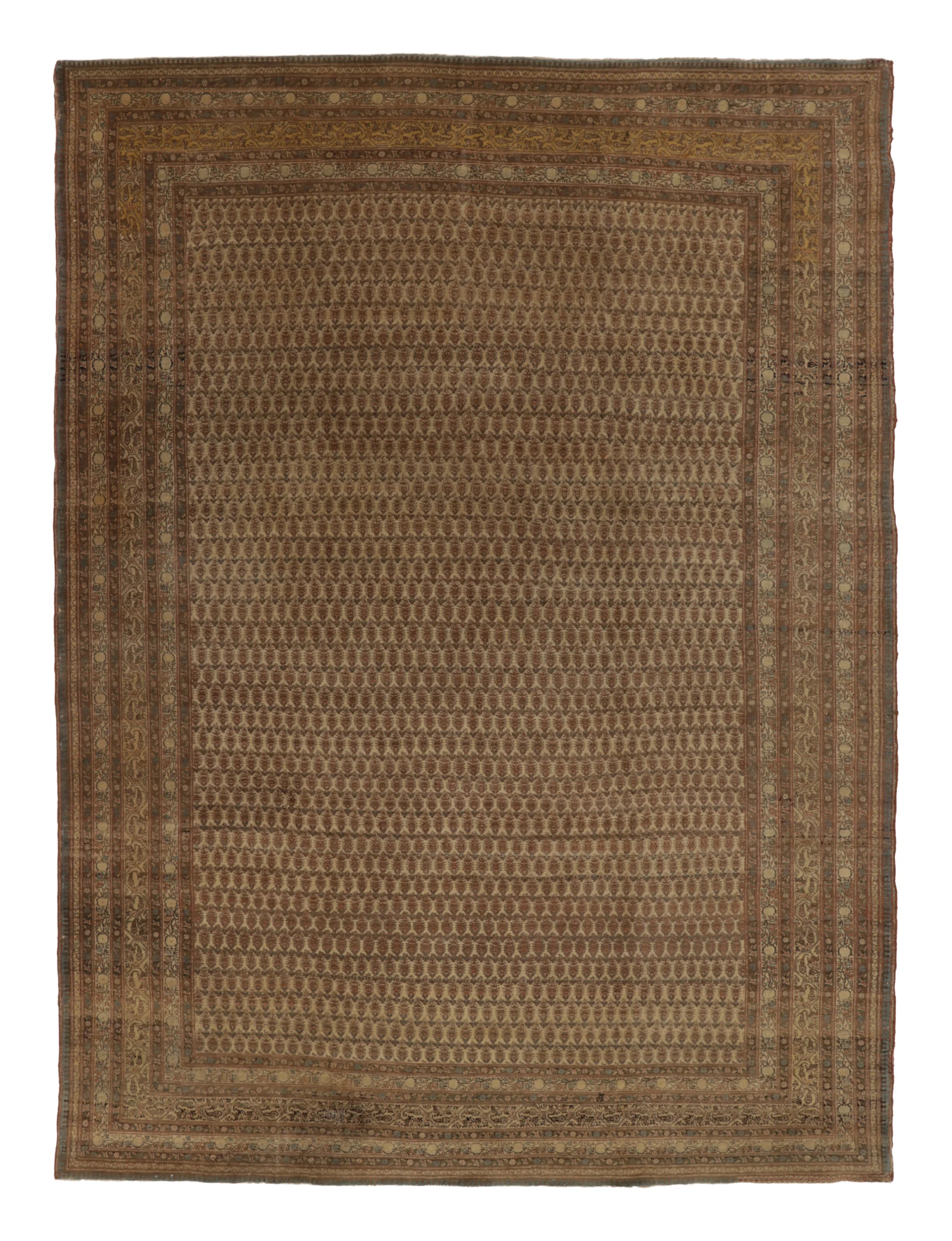 Vintage Turkish Hereke Rug