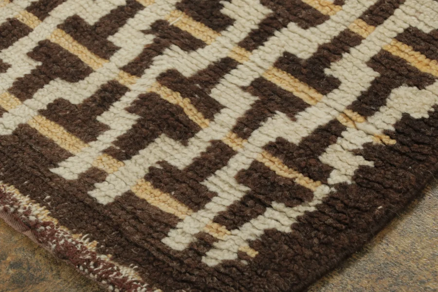 Vintage French Art Deco Rug