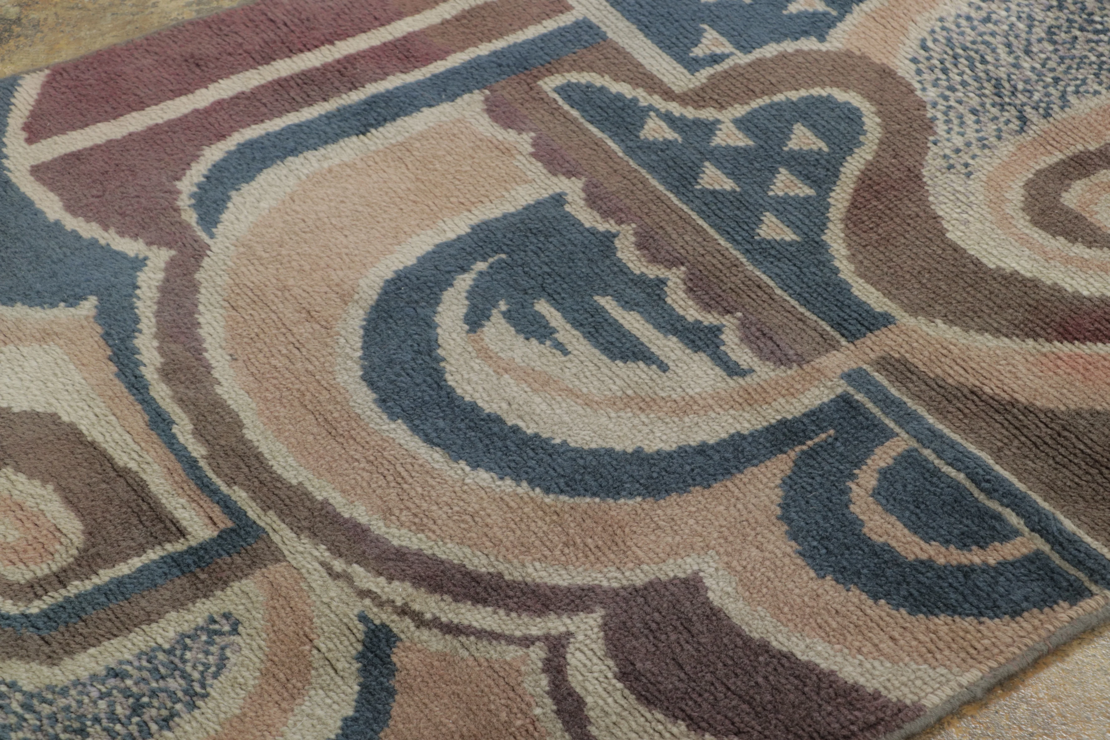 Vintage French Art Deco Rug