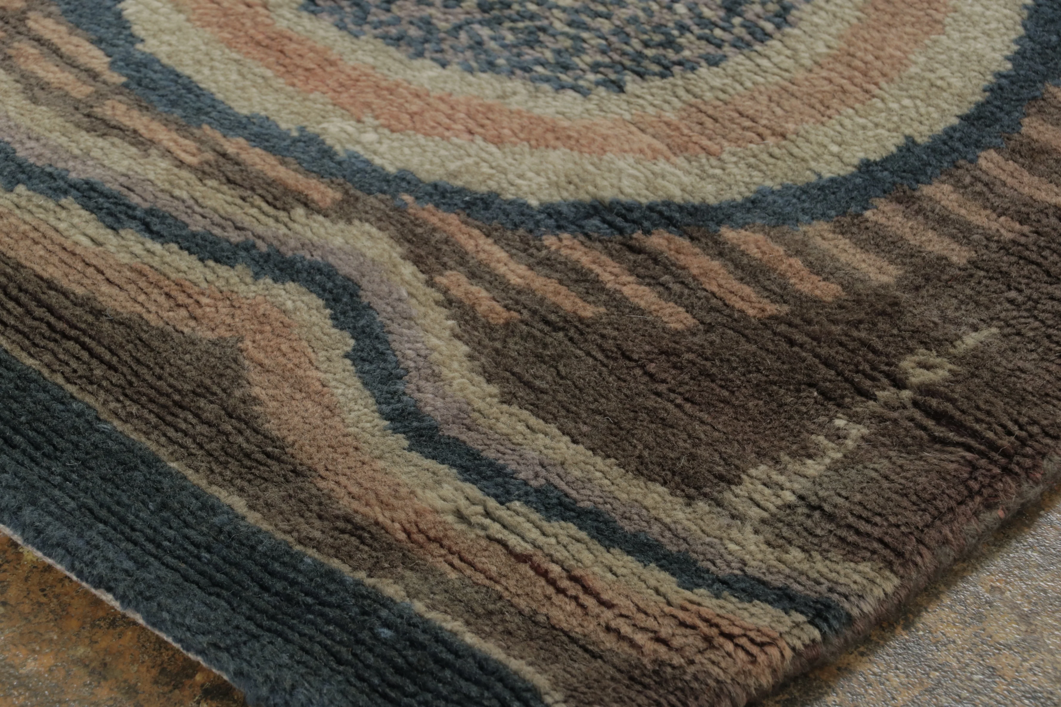 Vintage French Art Deco Rug