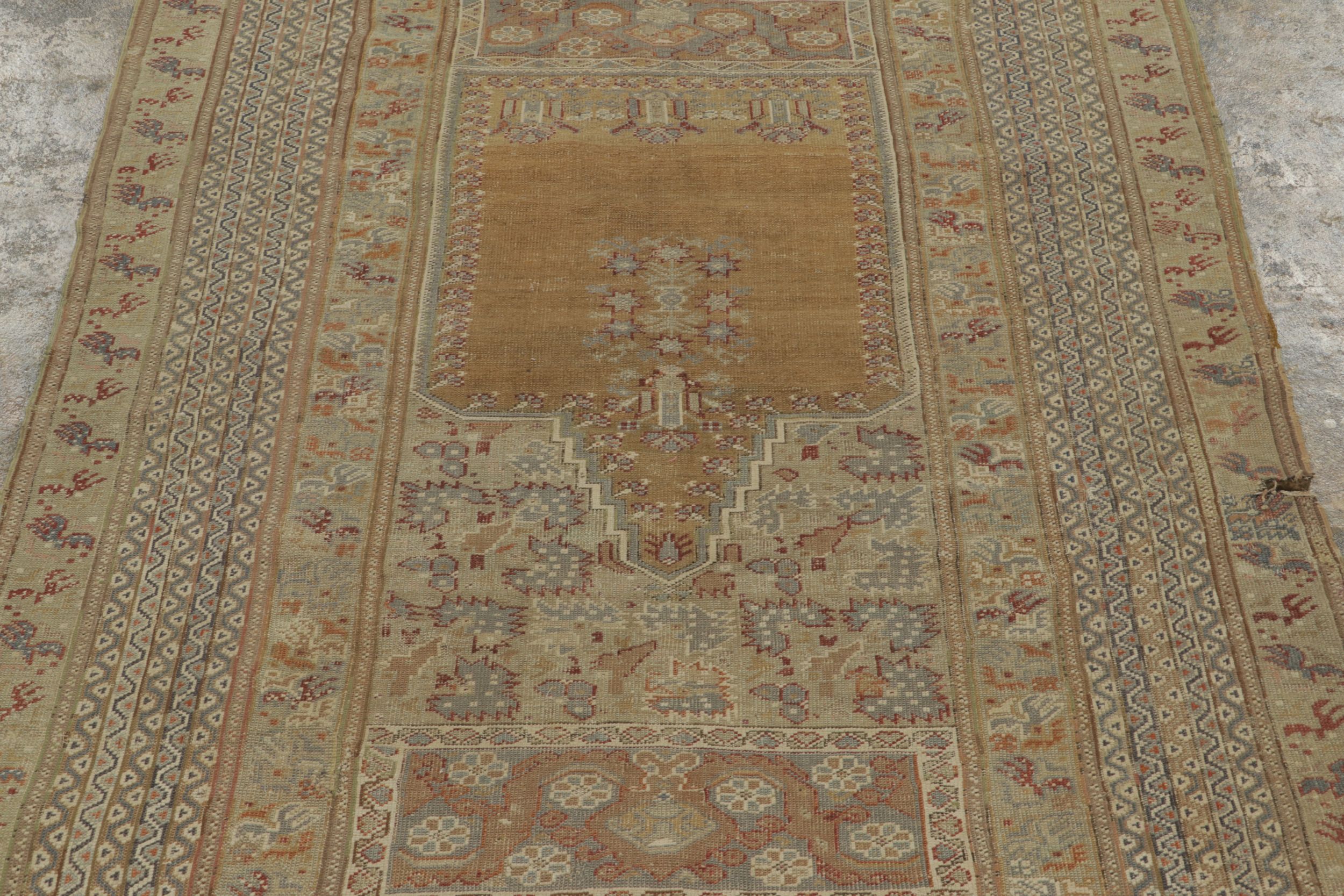 Vintage Anatolian Prayer Rug