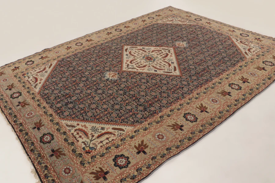 Vintage Anatolian Floral Rug