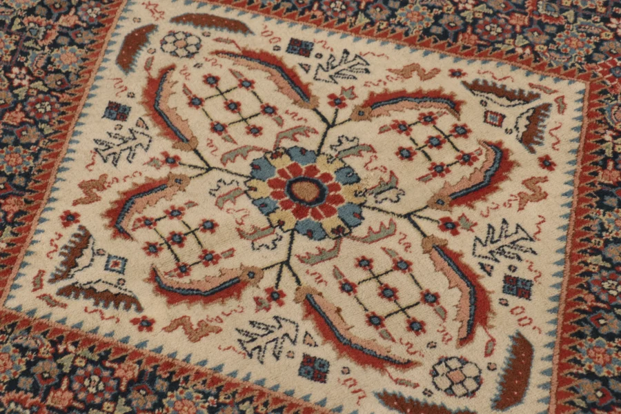 Vintage Anatolian Floral Rug
