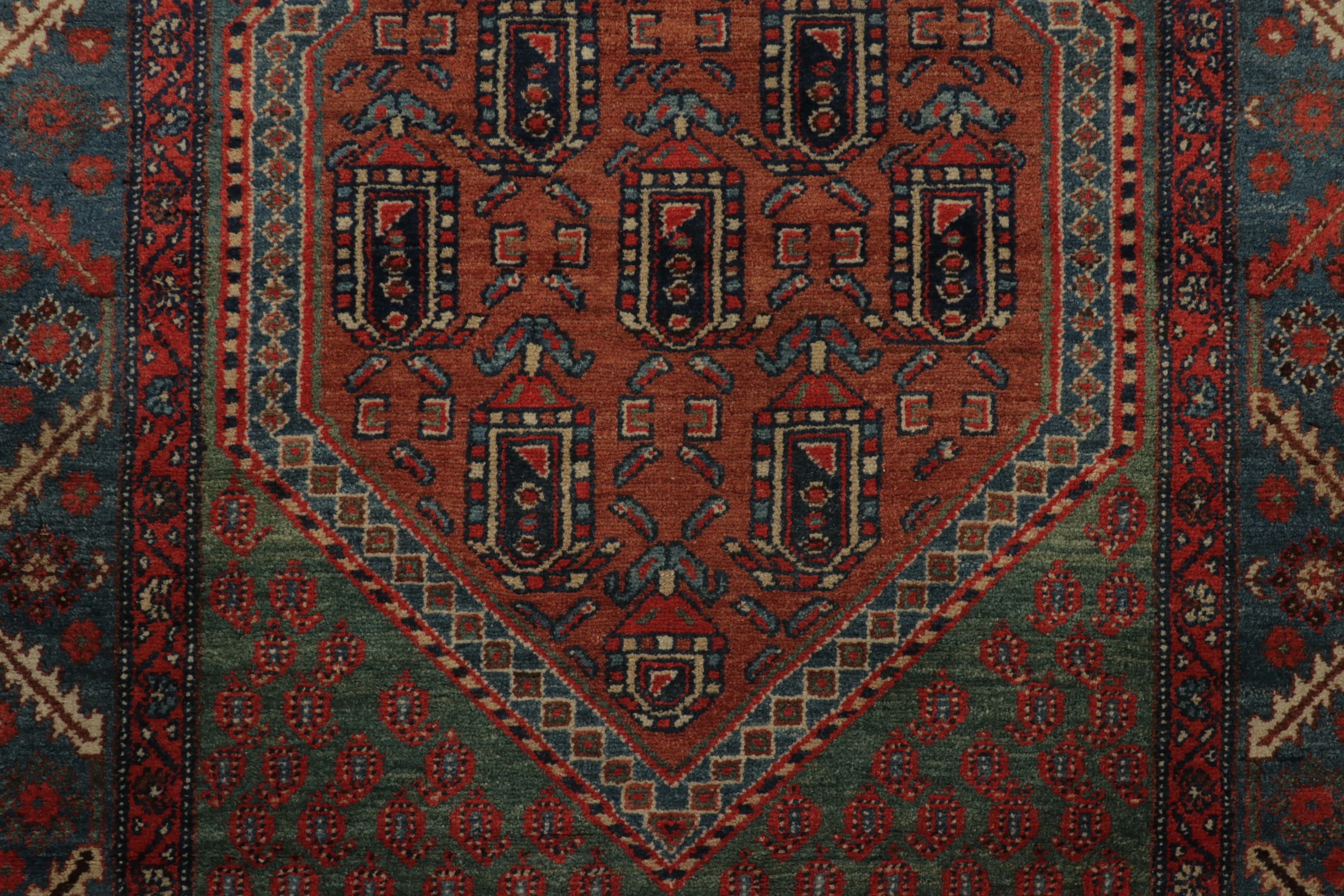 Vintage Anatolian Geometric Runner
