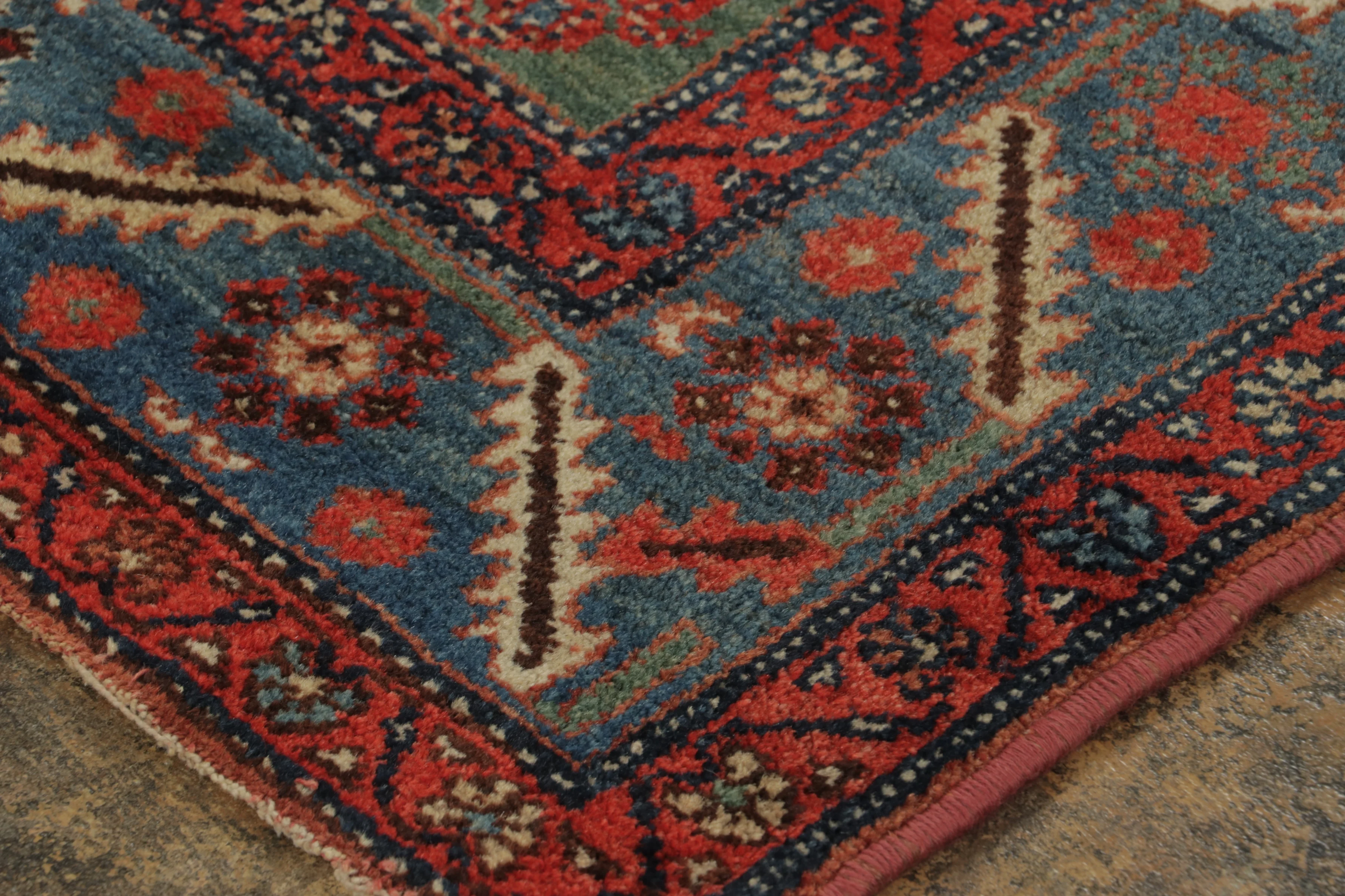 Vintage Anatolian Geometric Runner