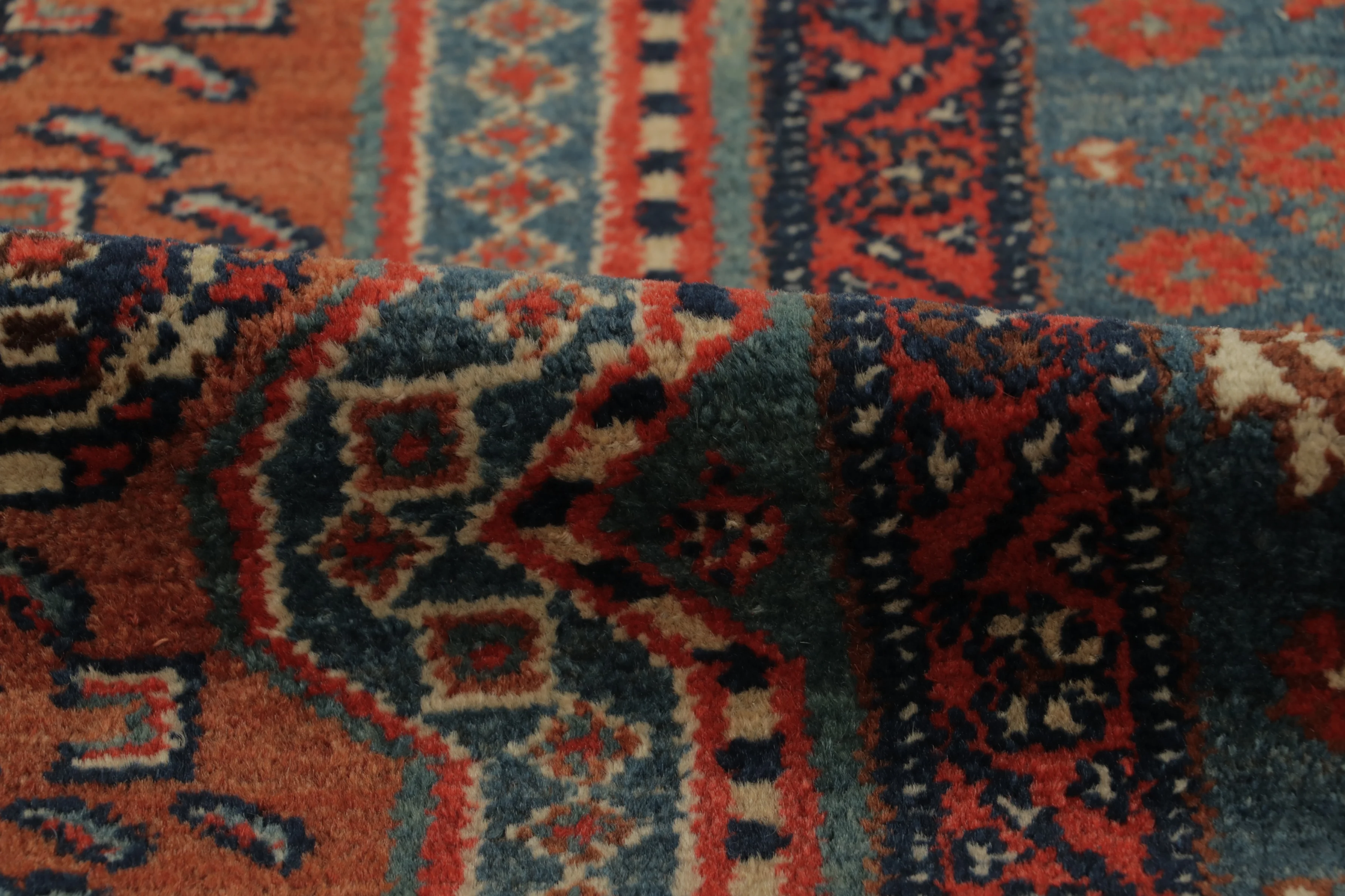 Vintage Anatolian Geometric Runner