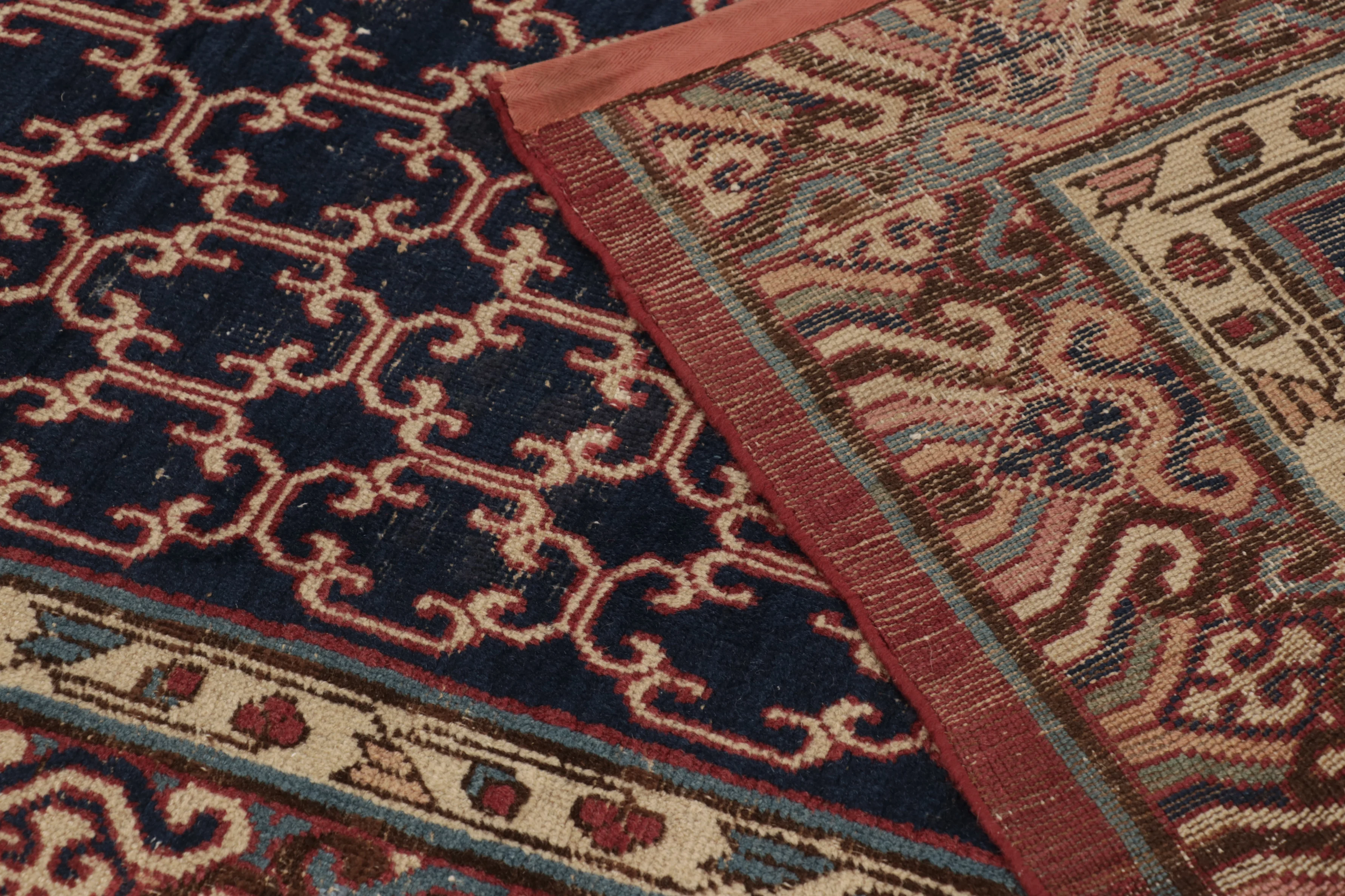 Vintage Anatolian Geometric Rug