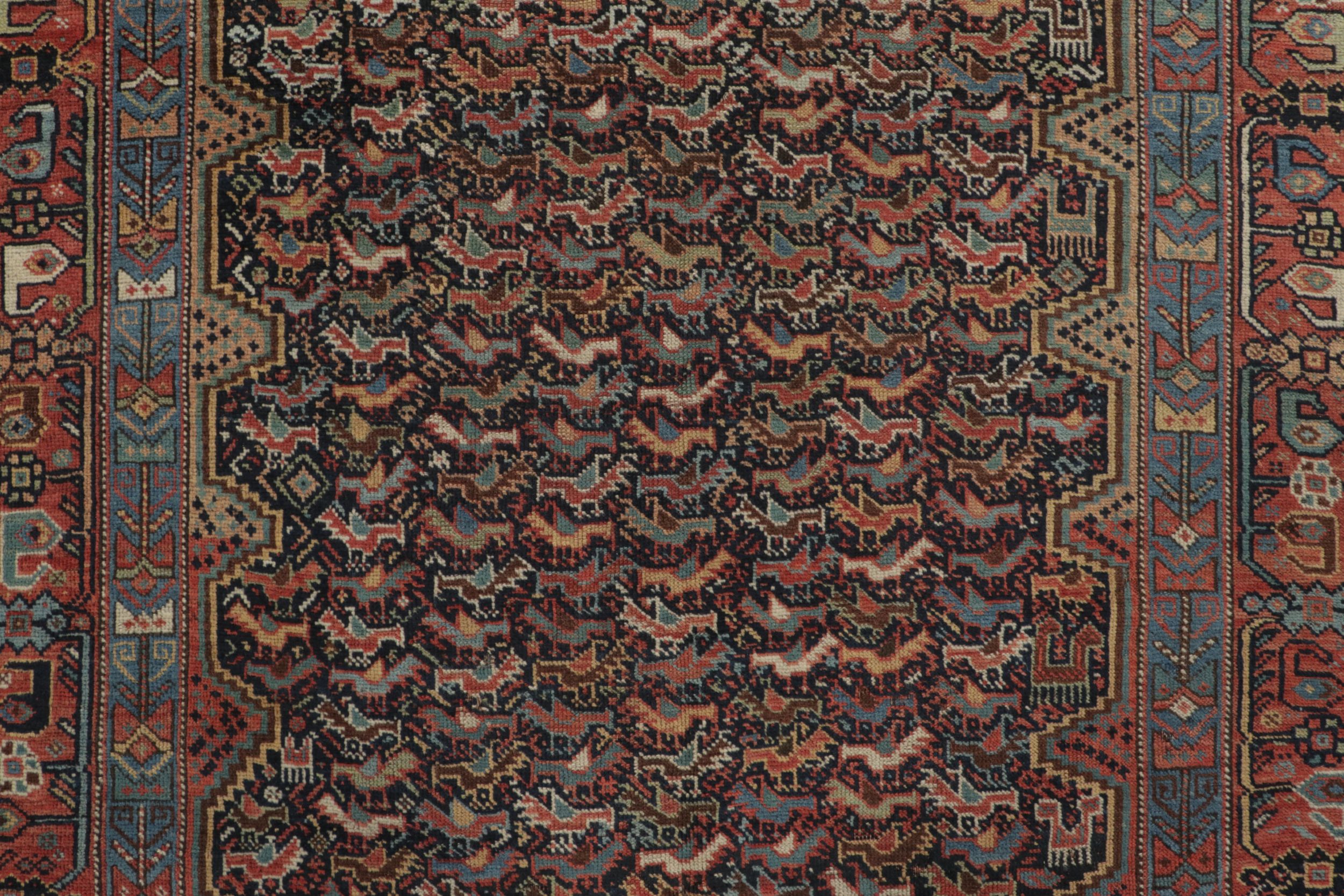Antique Khamseh Qashqai Rug