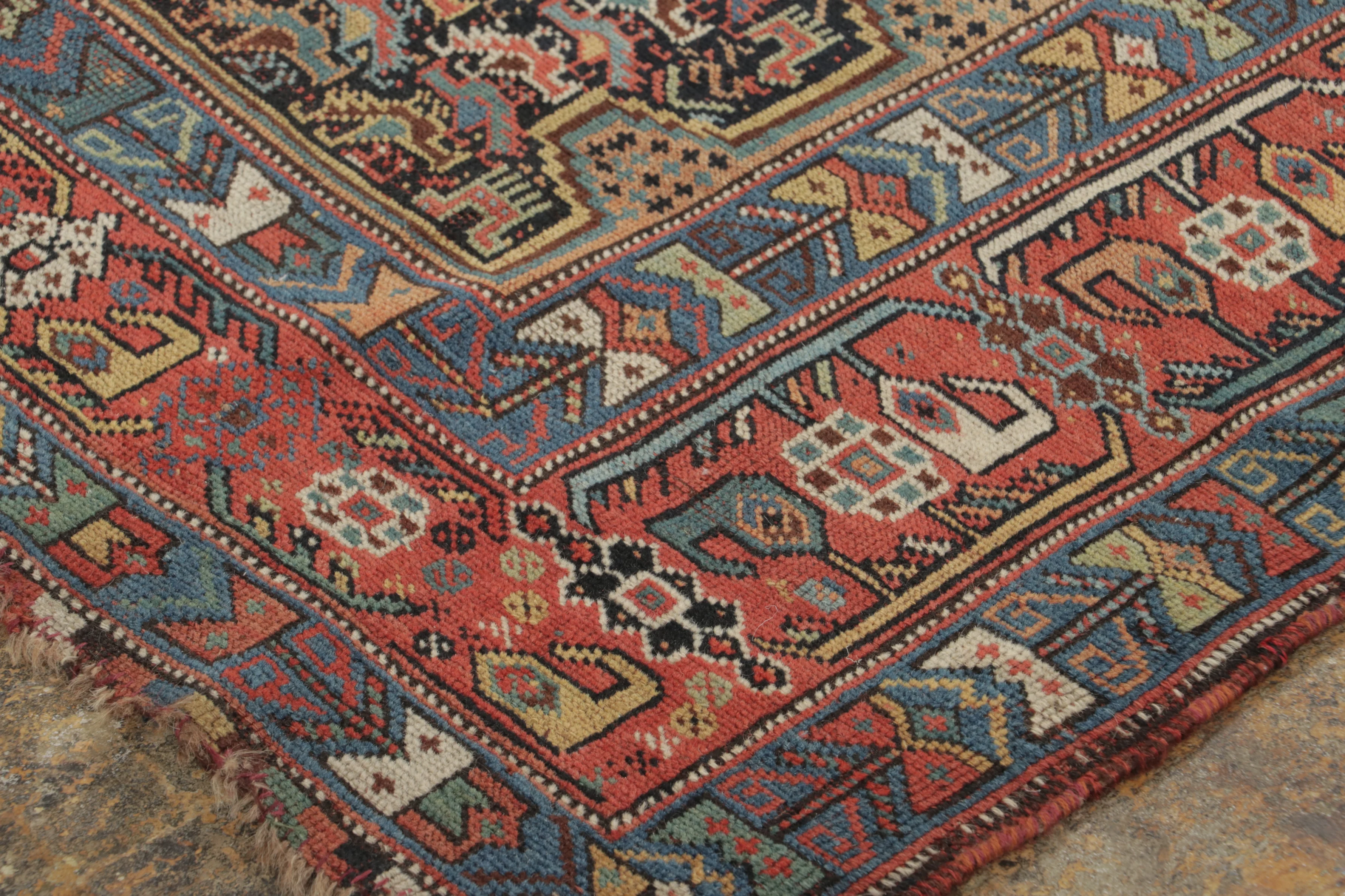 Antique Khamseh Qashqai Rug