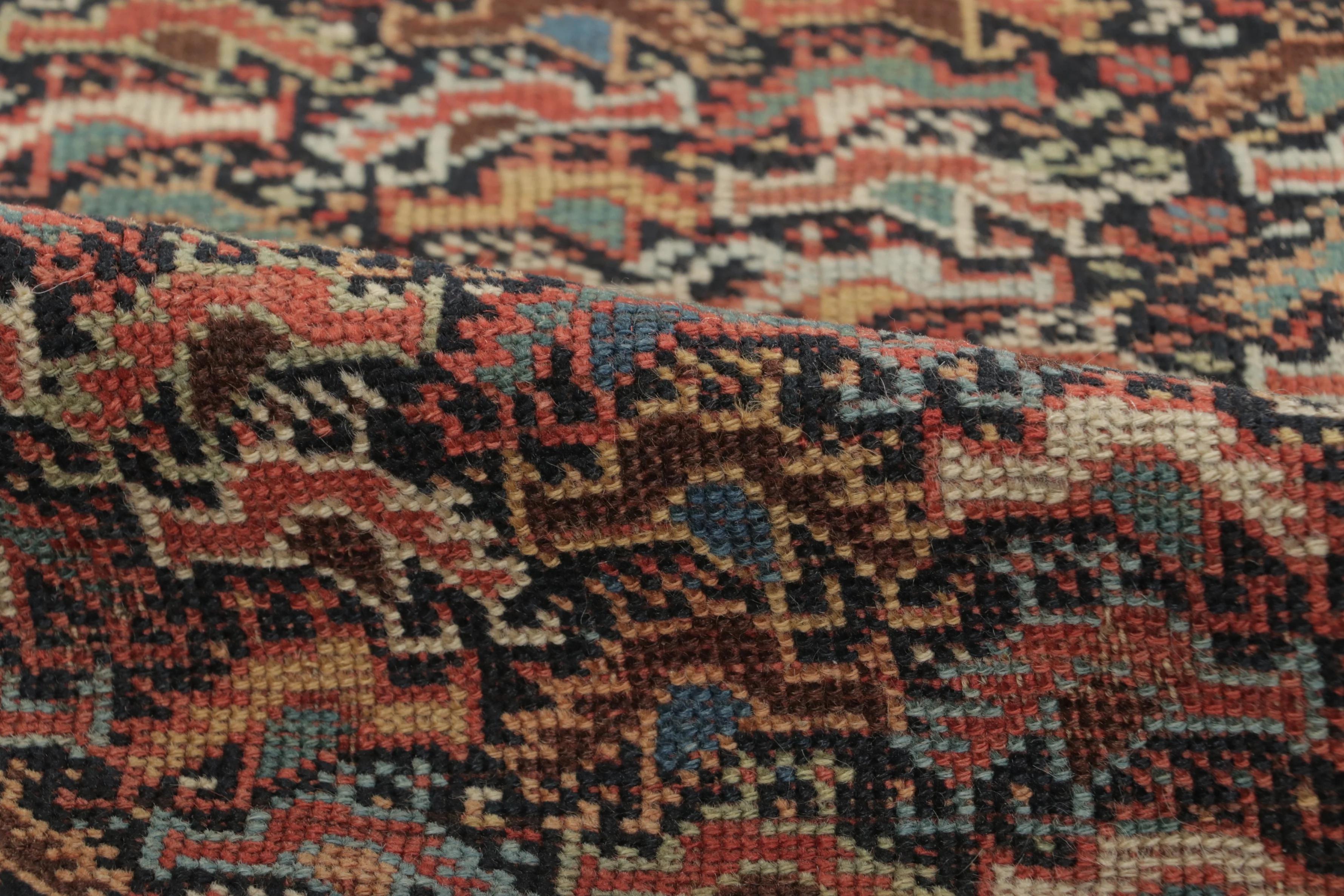Antique Khamseh Qashqai Rug