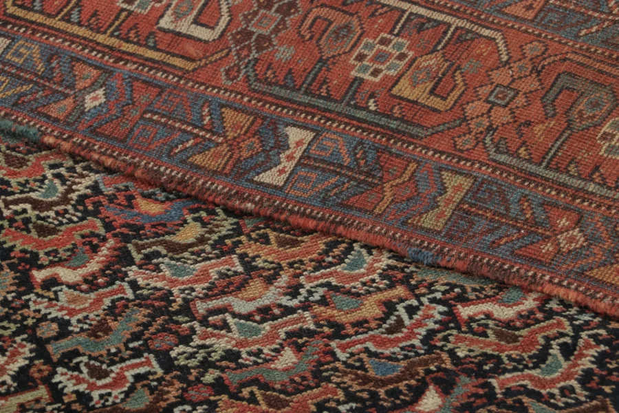Antique Khamseh Qashqai Rug