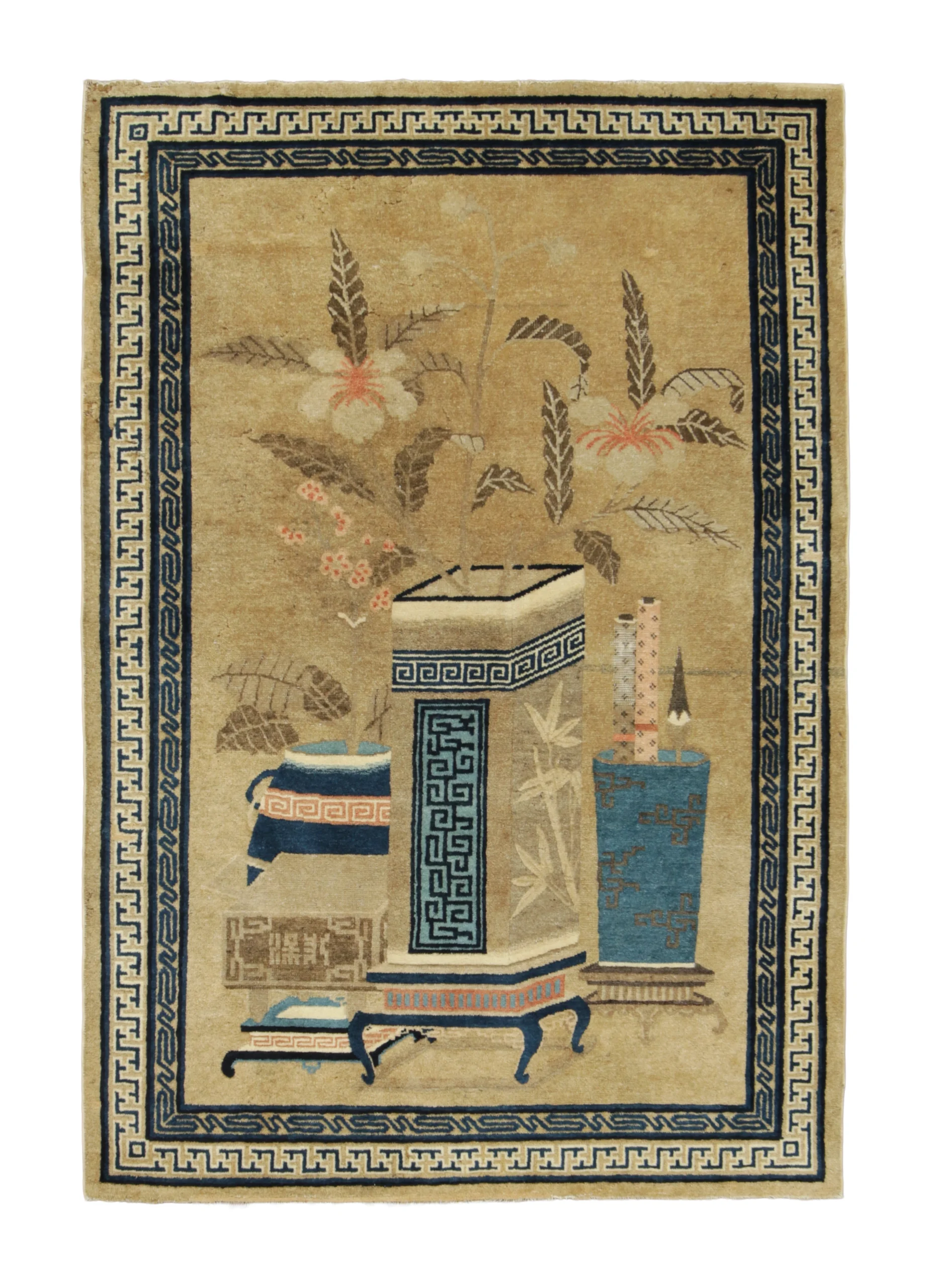 Antique Chinese Peking Rug