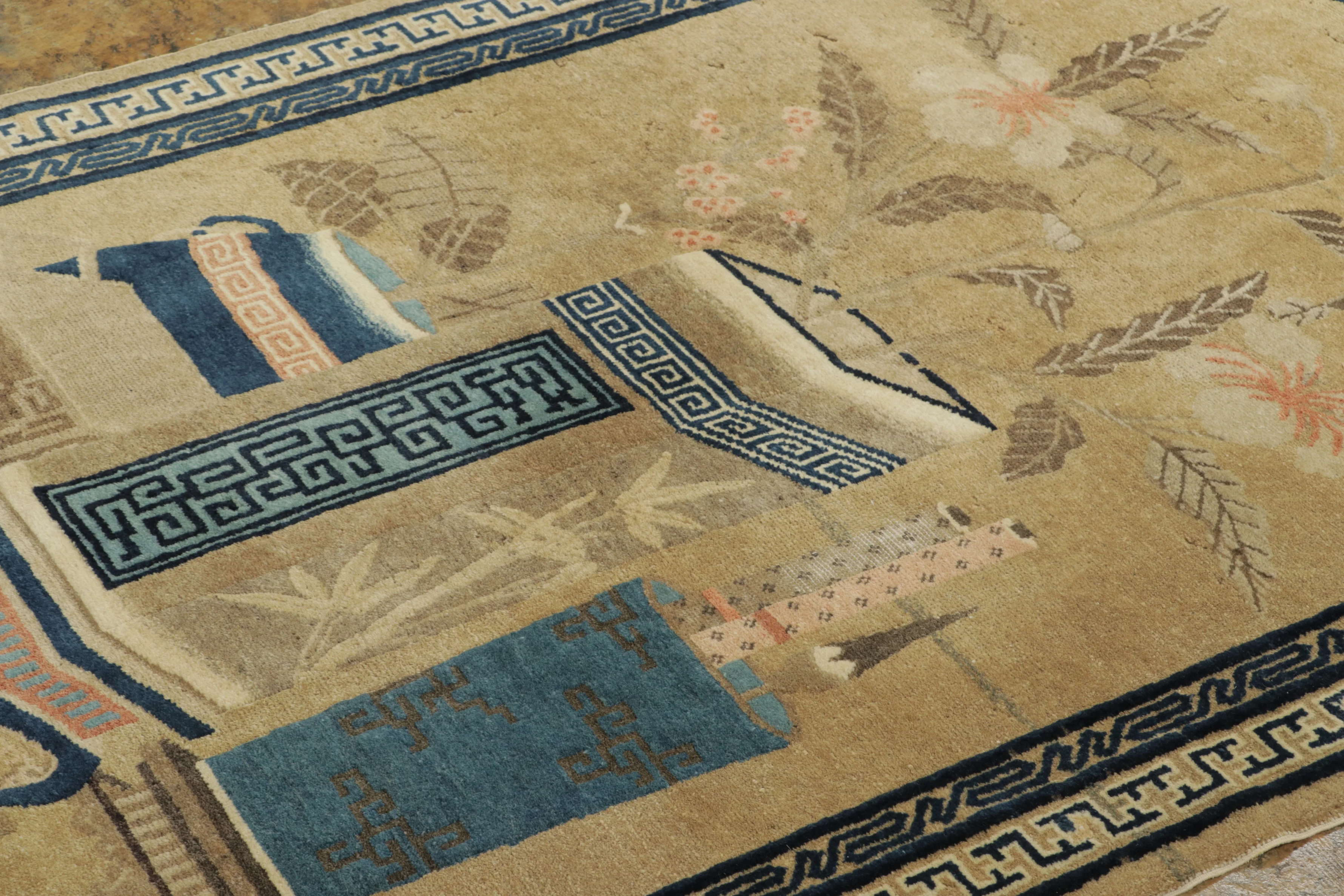 Antique Chinese Peking Rug