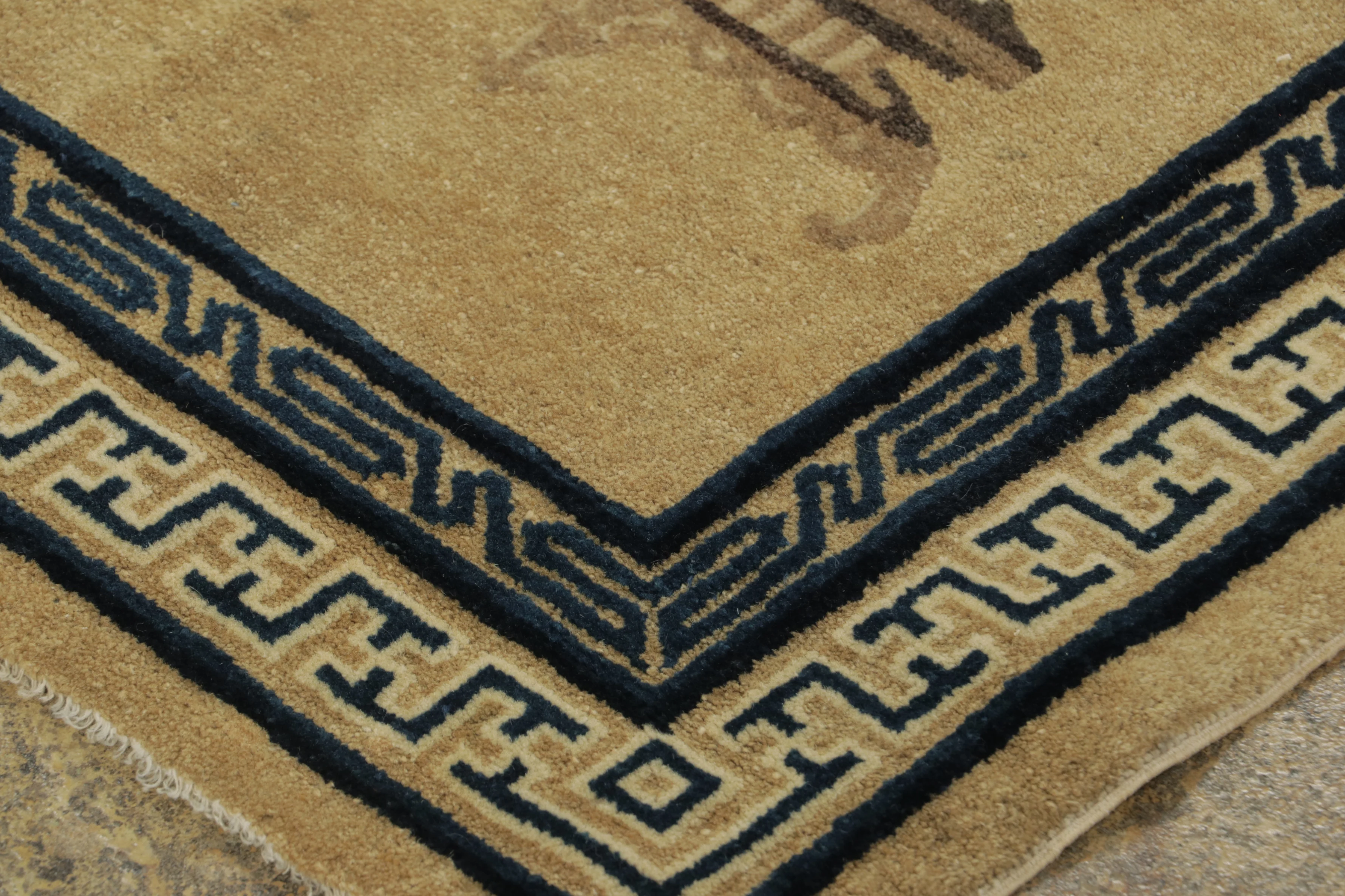 Antique Chinese Peking Rug