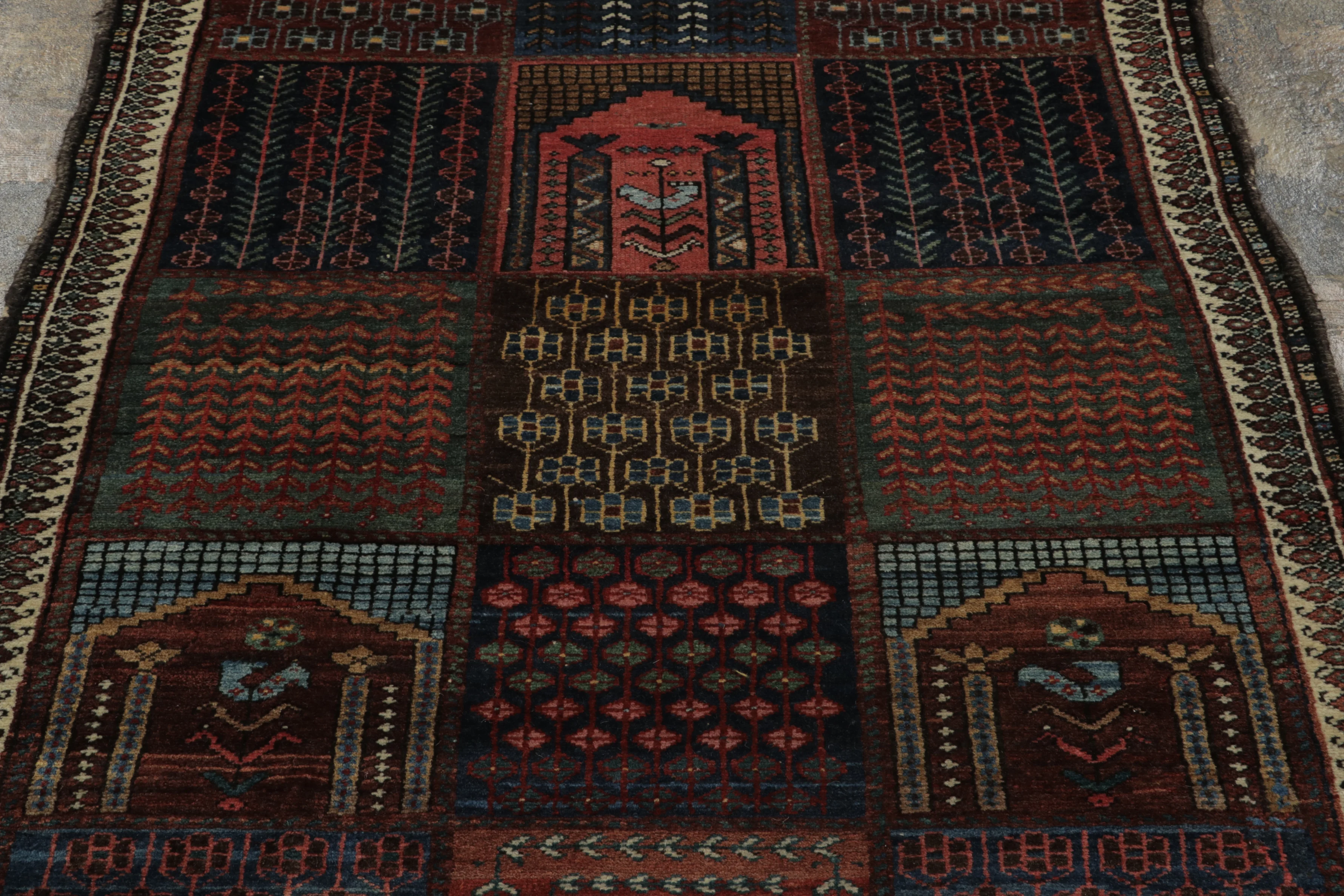 Vintage Anatolian Geometric Rug