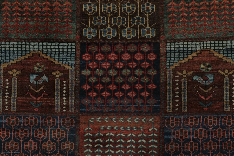 Vintage Anatolian Geometric Rug