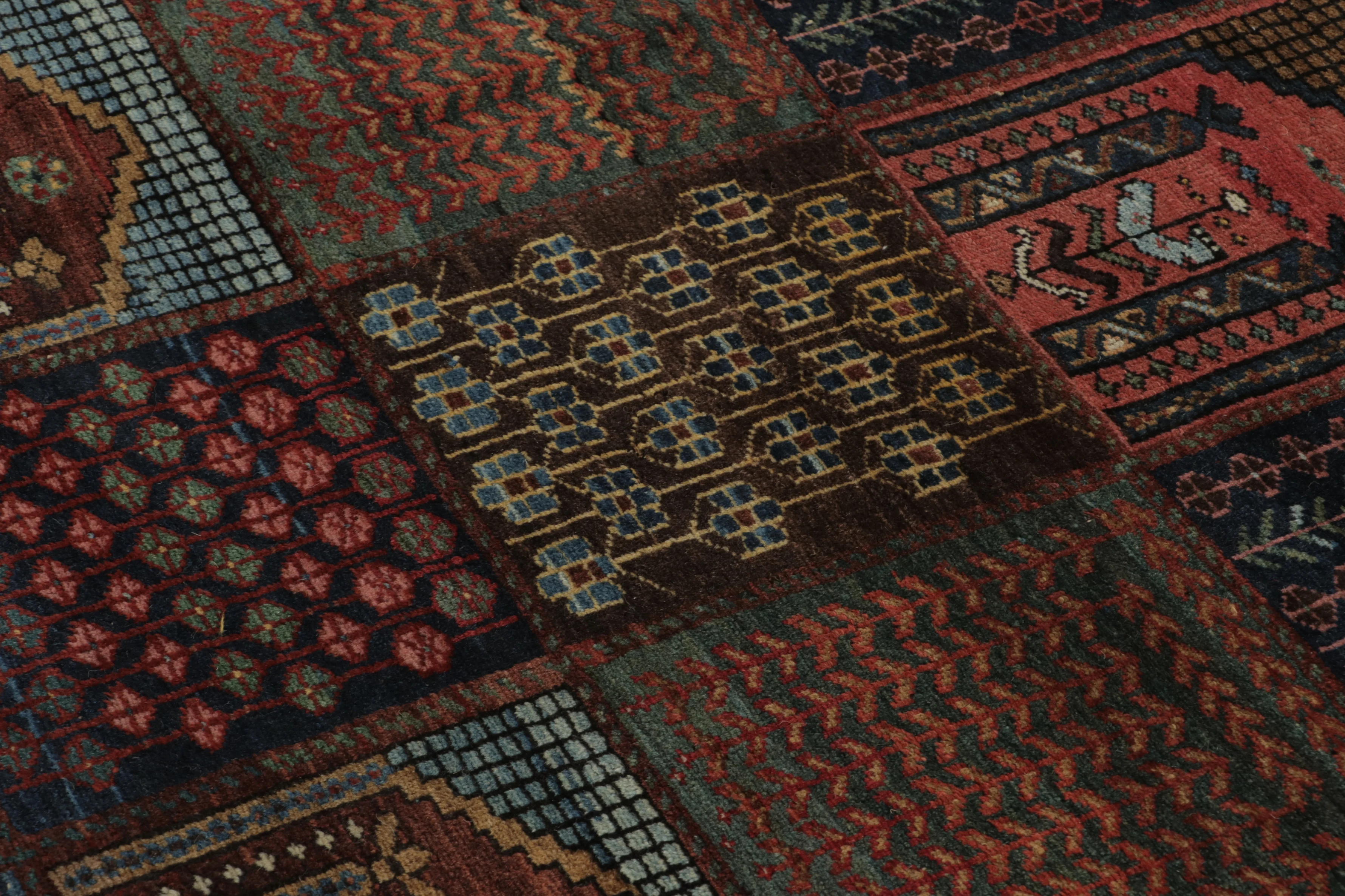 Vintage Anatolian Geometric Rug