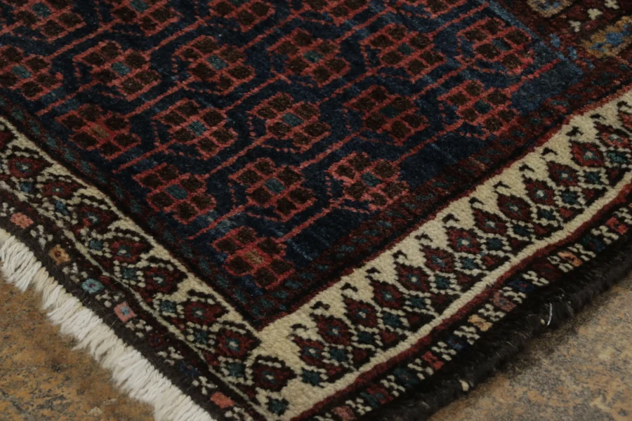 Vintage Anatolian Geometric Rug
