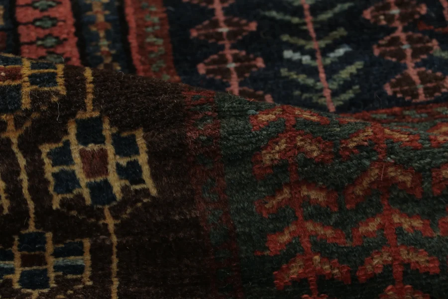 Vintage Anatolian Geometric Rug