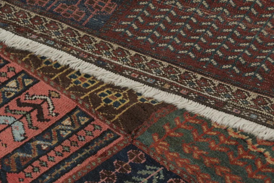 Vintage Anatolian Geometric Rug