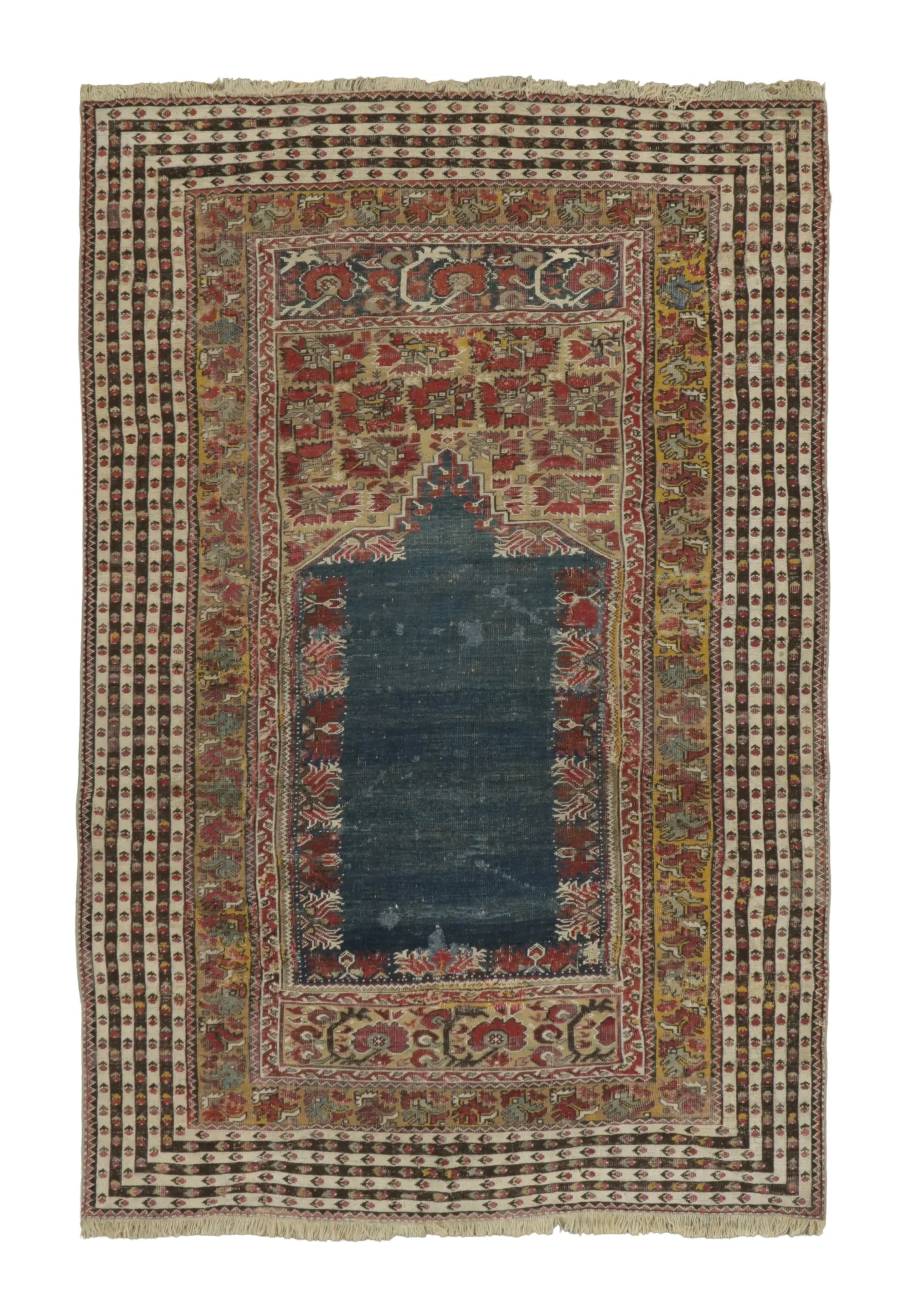 Vintage Anatolian Prayer Rug