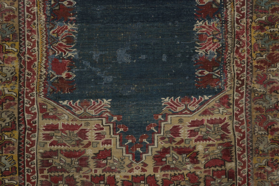 Vintage Anatolian Prayer Rug