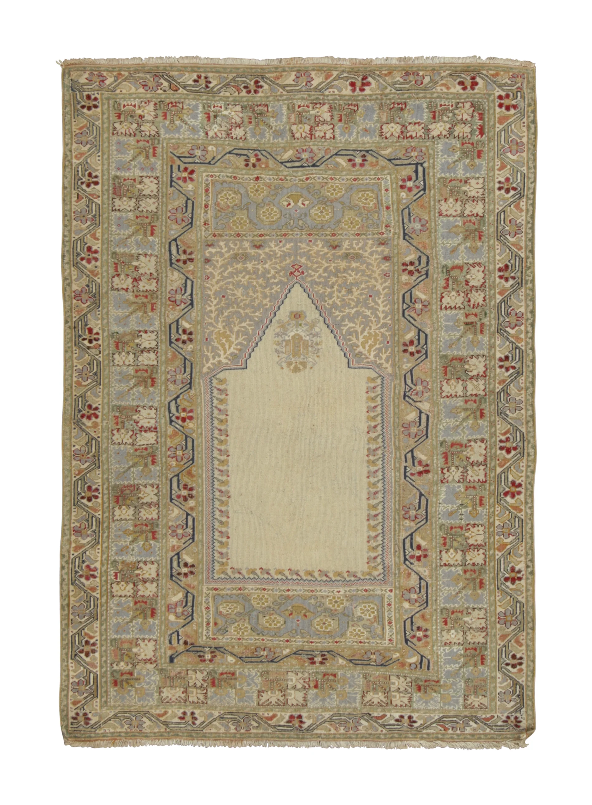 Vintage Anatolian Prayer Rug