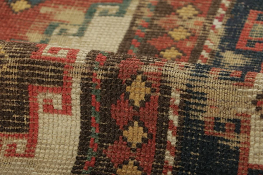 Vintage Anatolian Geometric Rug