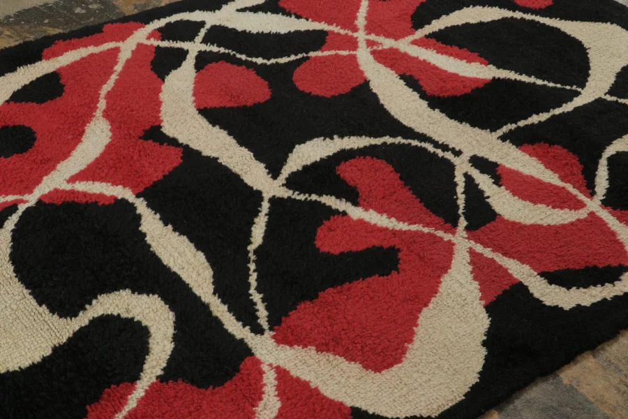 Vintage Mid-Century Modern Rug