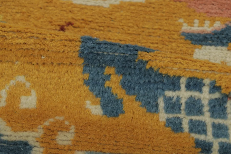 Antique Chinese Ningxia Pillar Runner