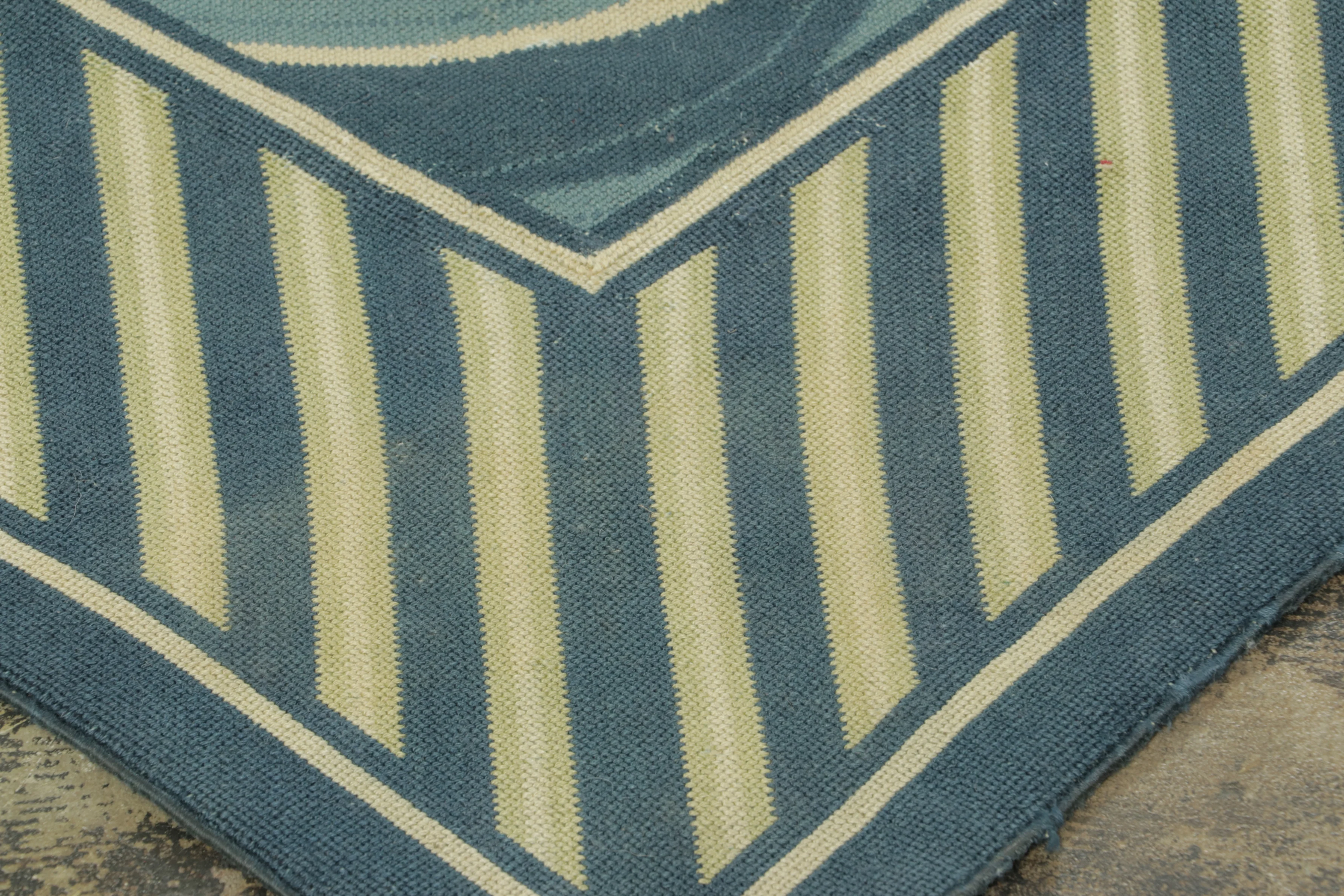 Antique English Needlepoint Rug
