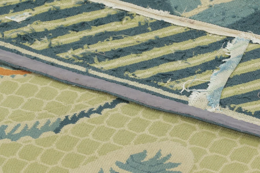 Antique English Needlepoint Rug