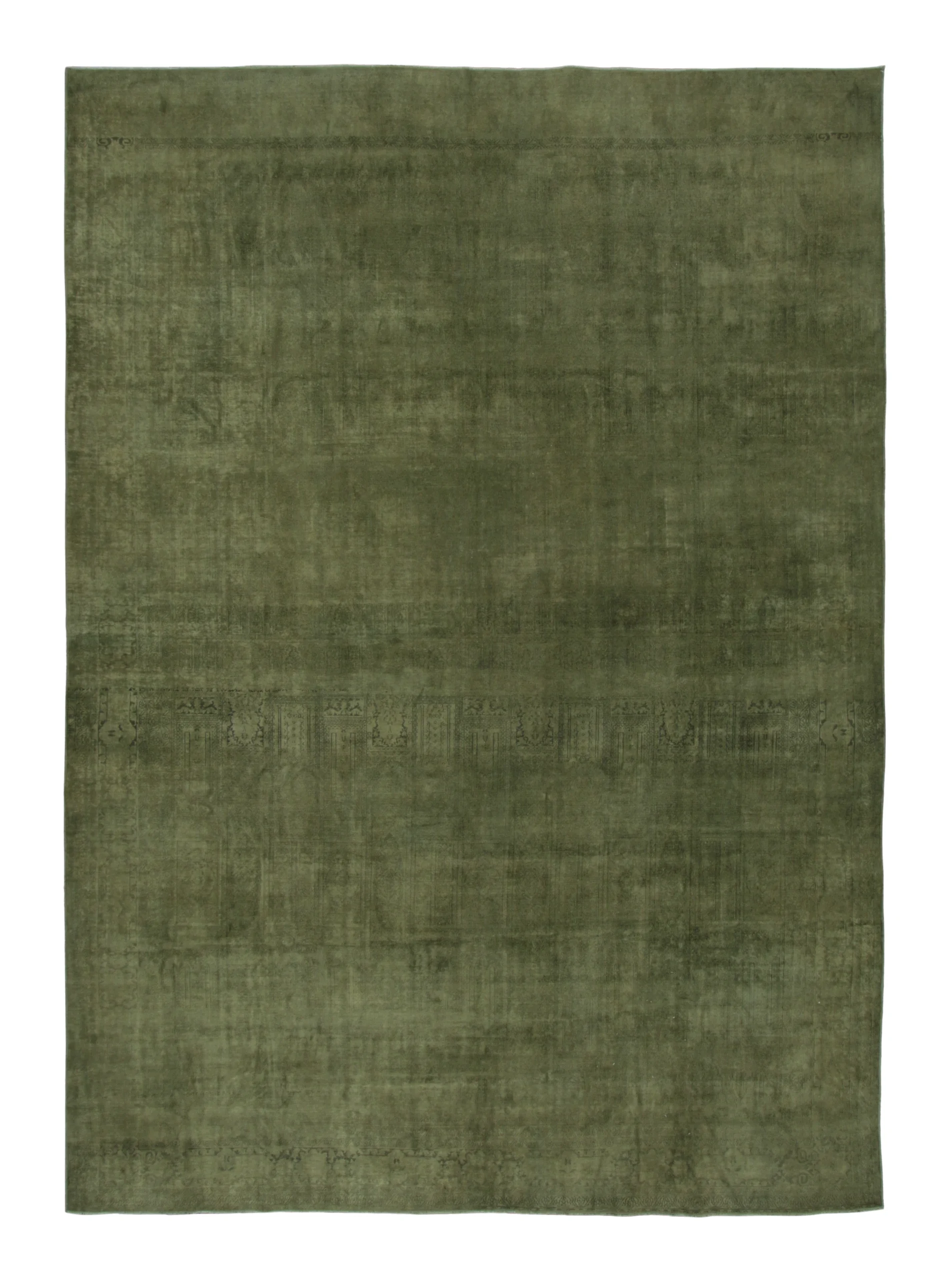 Vintage Distressed Textural Rug