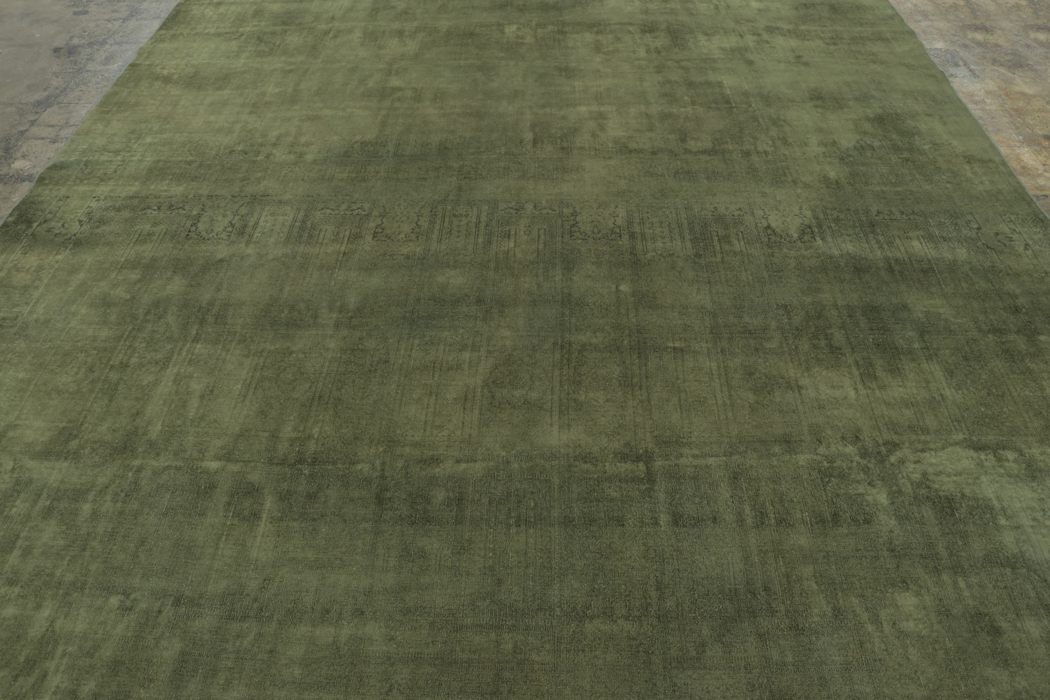 Vintage Distressed Textural Rug