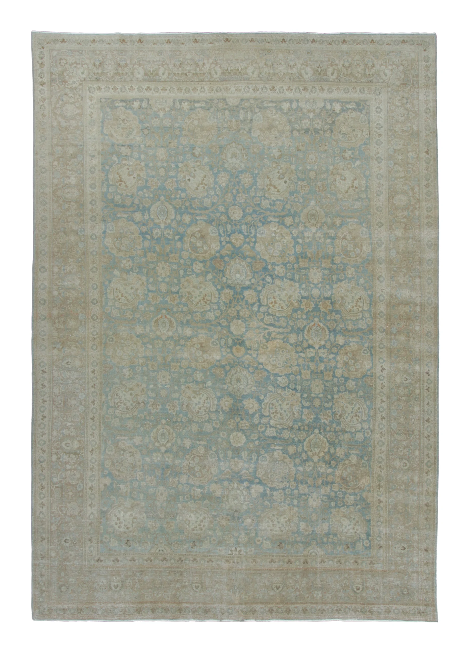 Vintage Persian Tabriz Rug