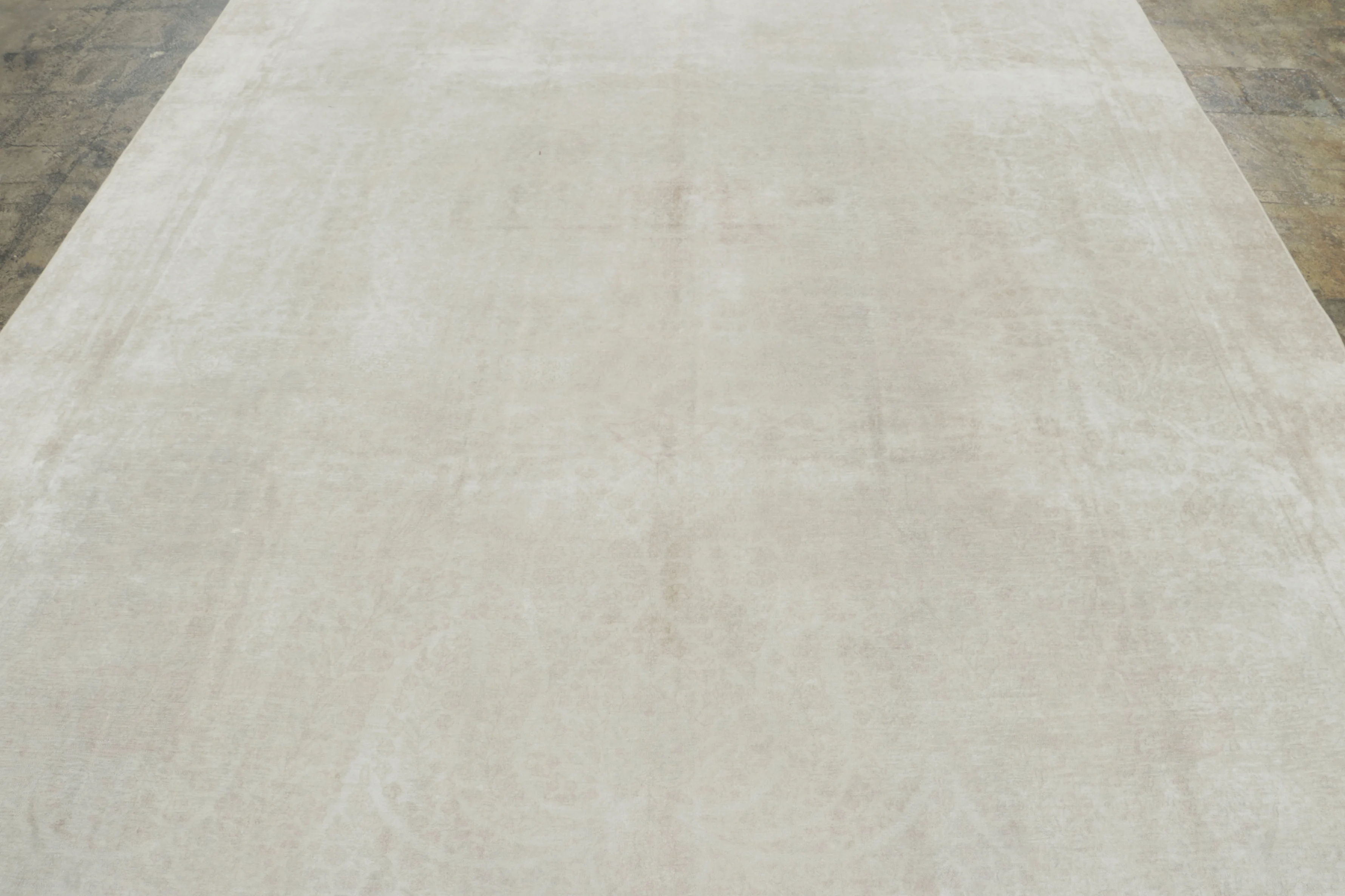Vintage Distressed Textural Rug