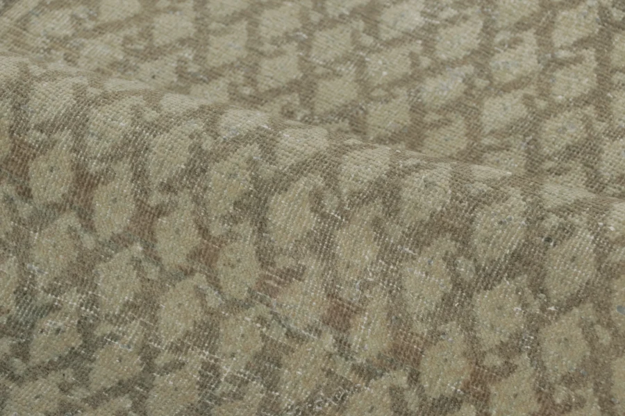 Antique Distressed Saraband Rug