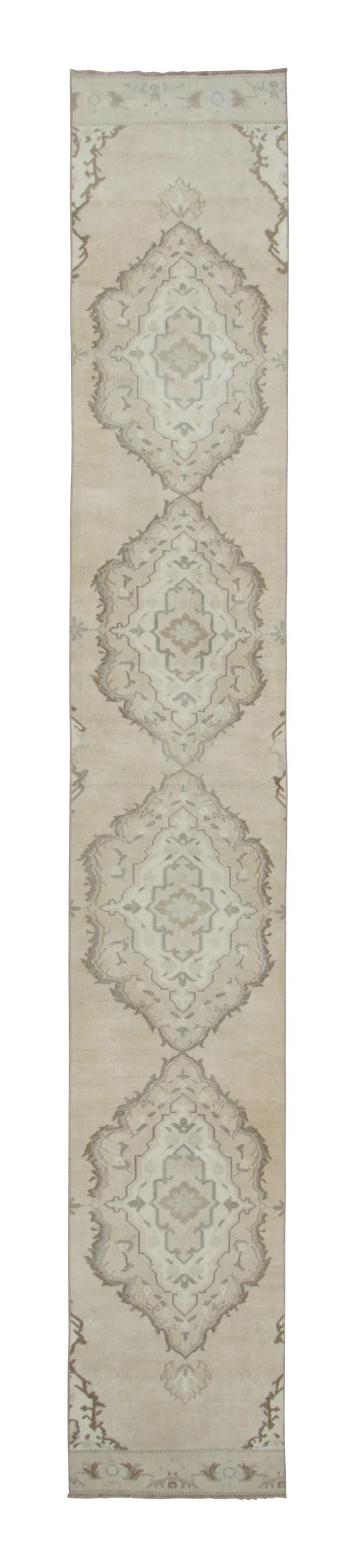 Vintage Turkish Medallion Runner