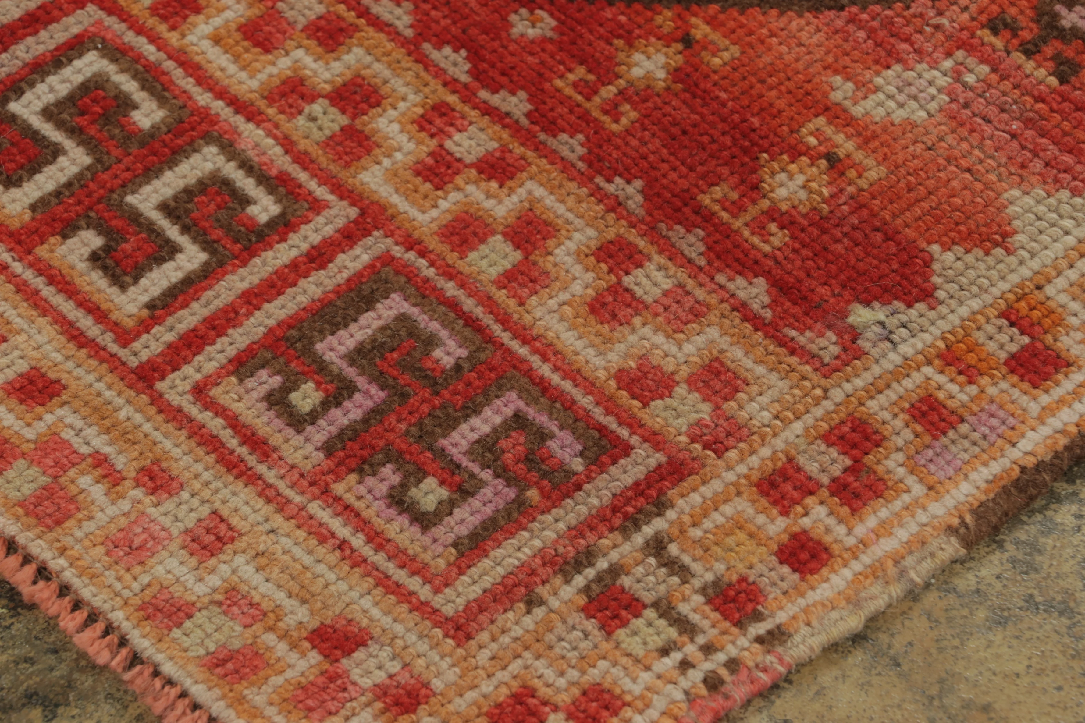 Vintage Turkish Gift Sized Rug
