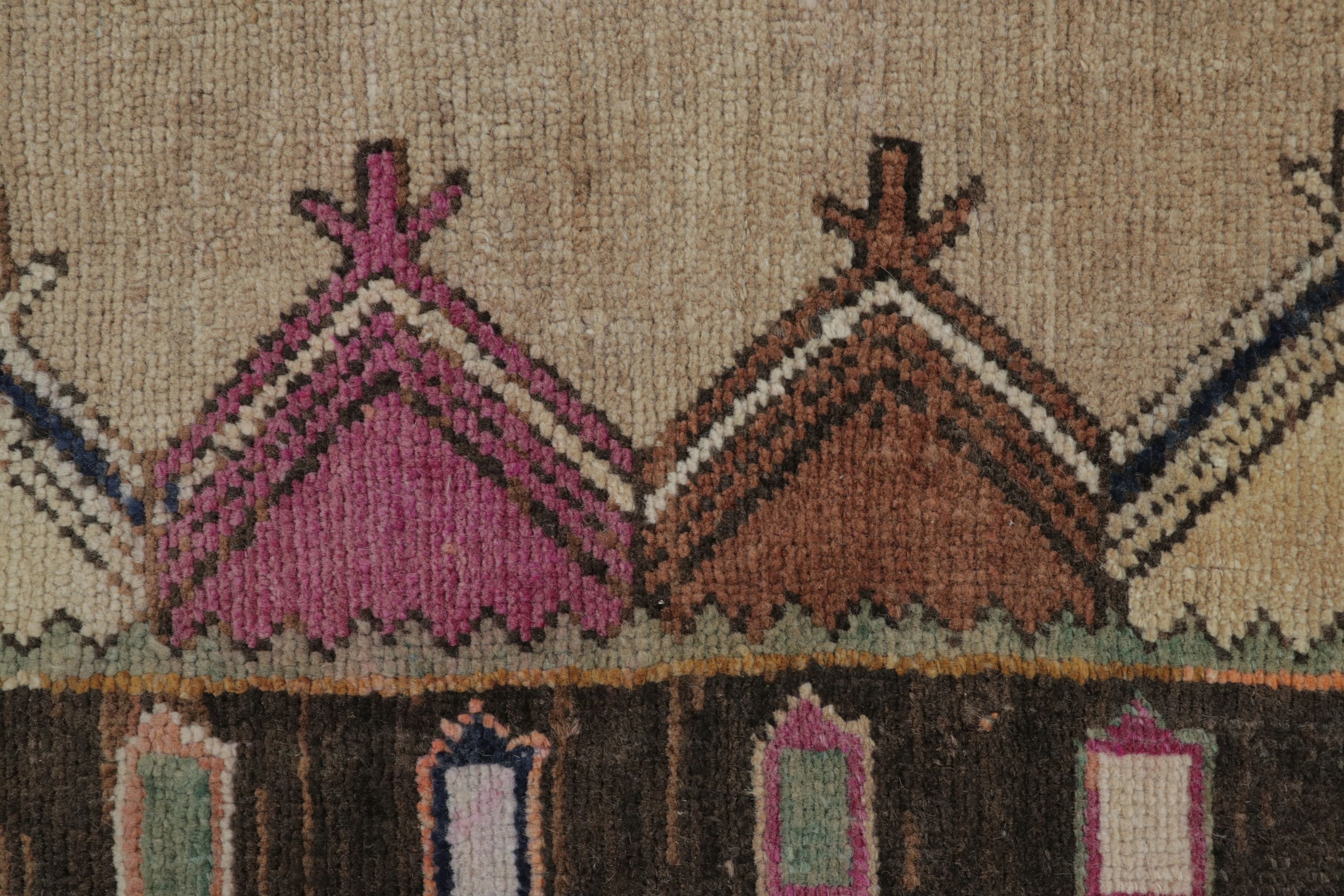 Vintage Turkish Gift Sized Rug