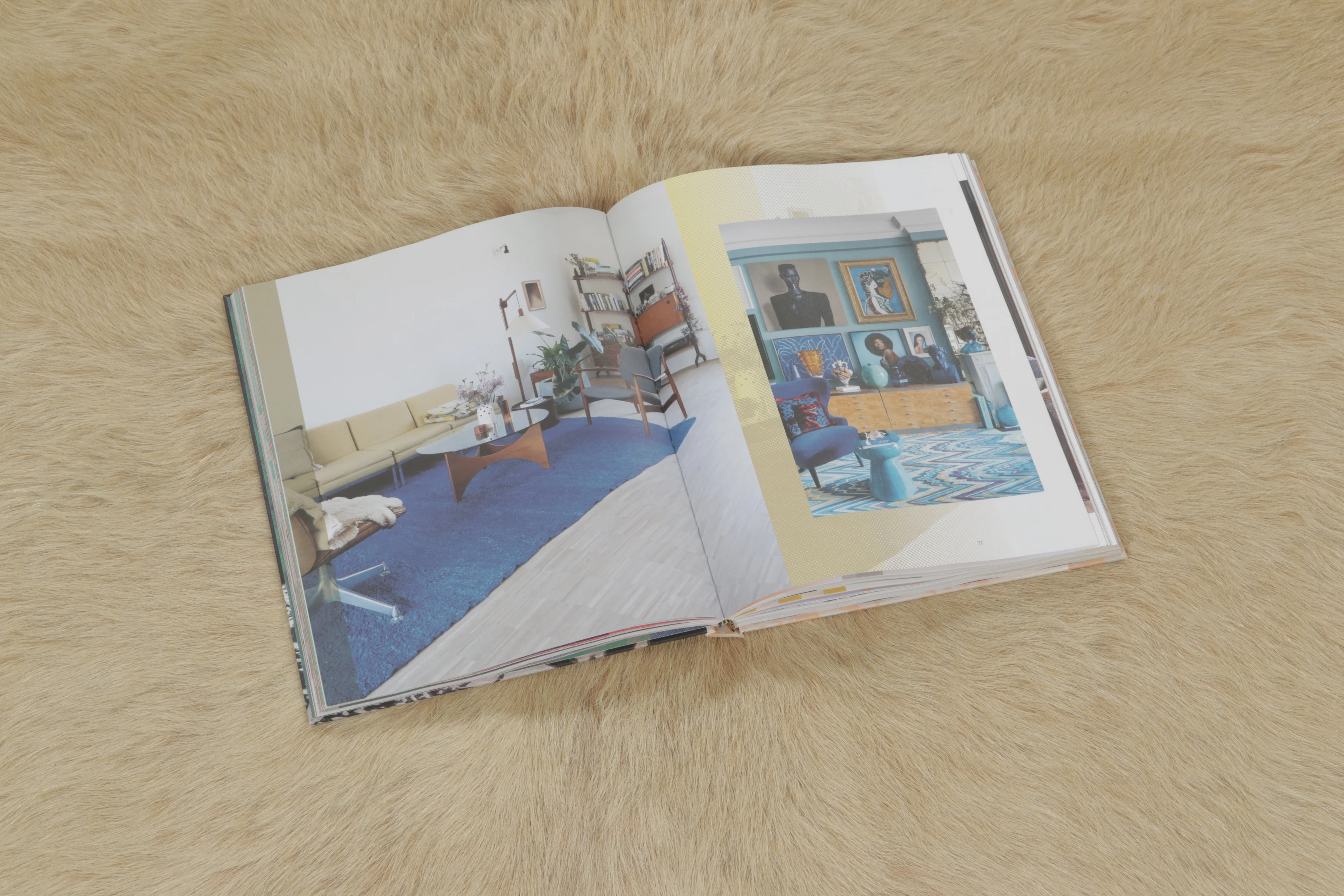Contemporary Cowhide Rug