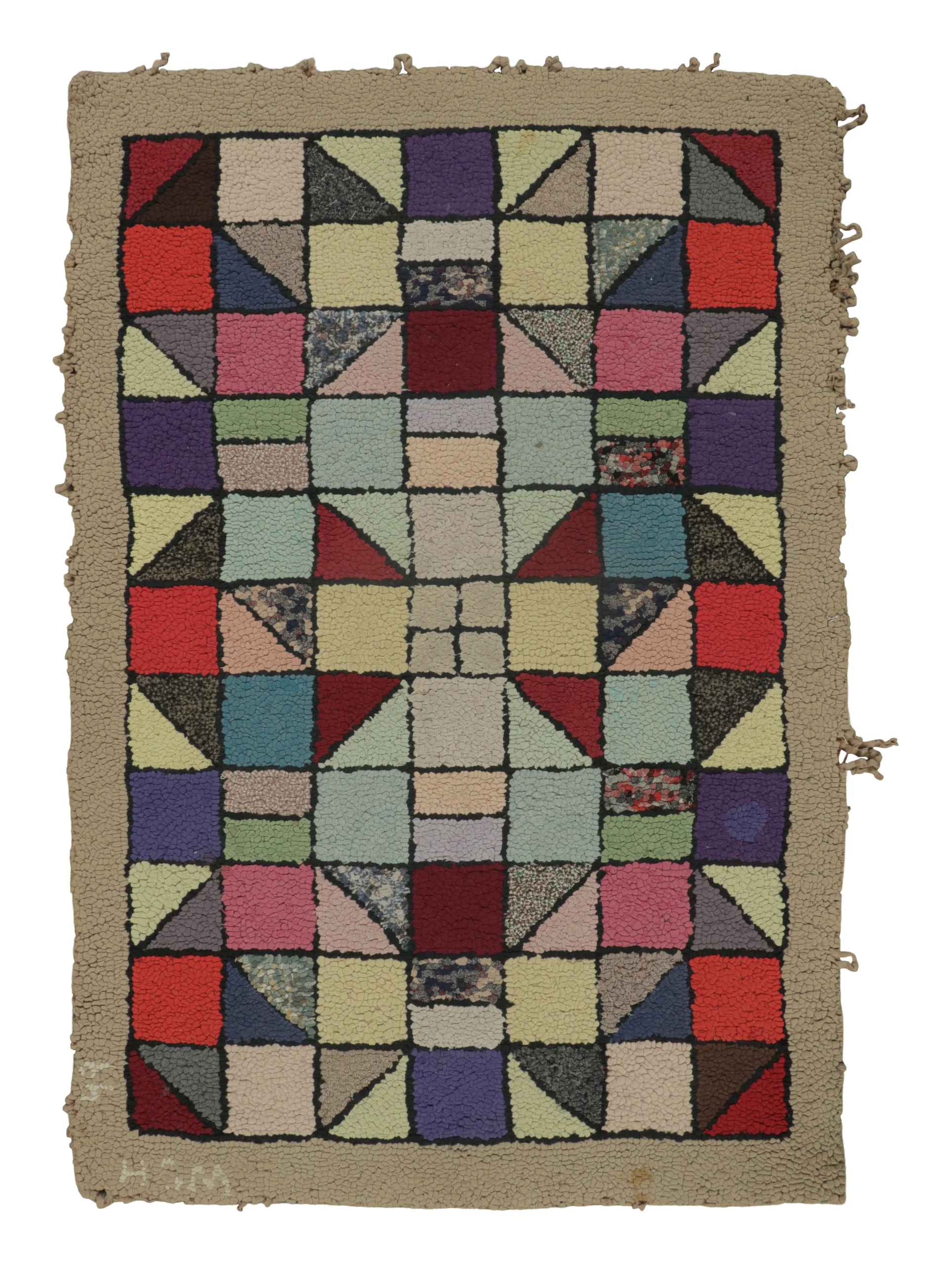 Antique Hooked Rug