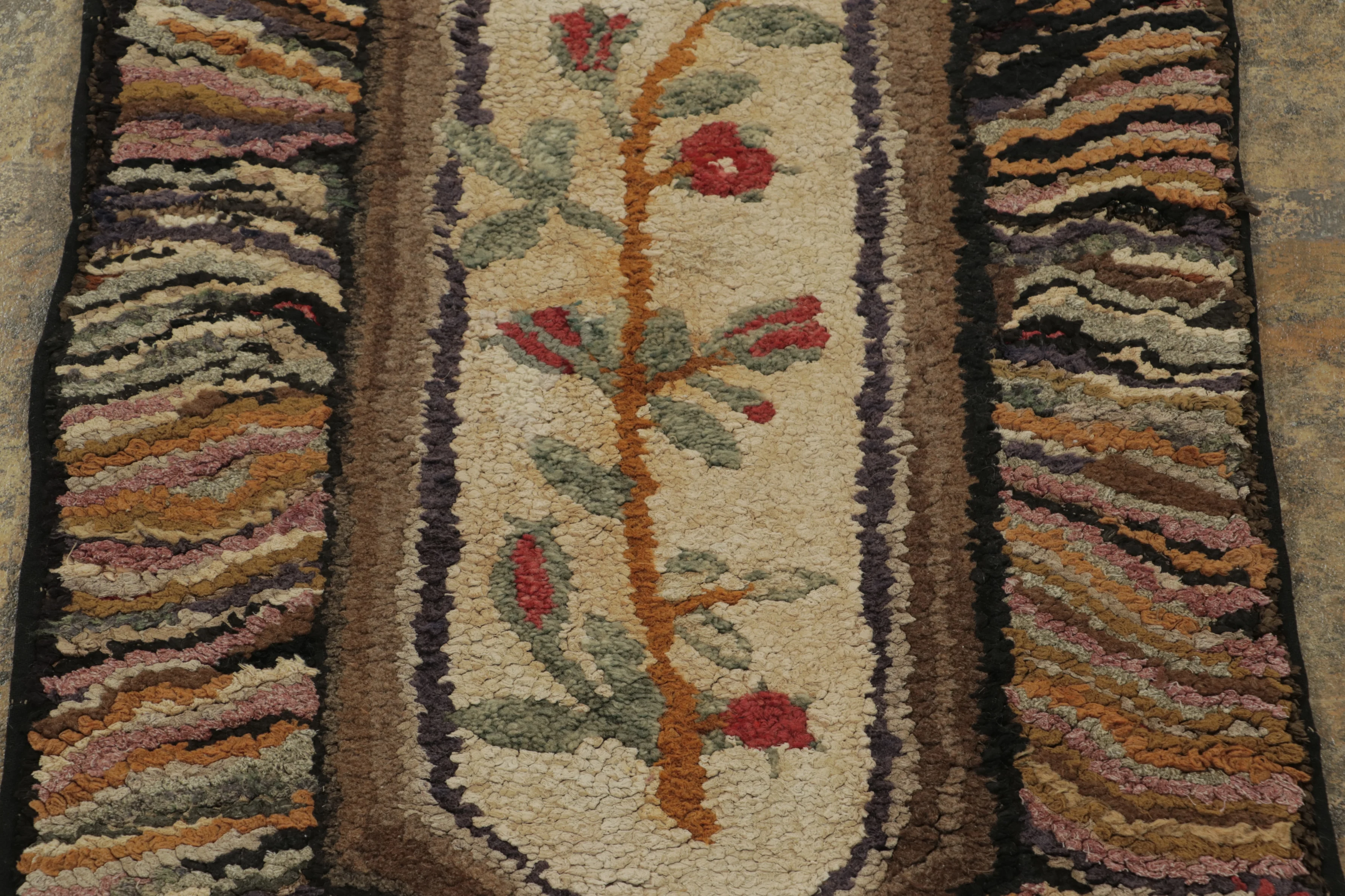 Antique Hooked Runner