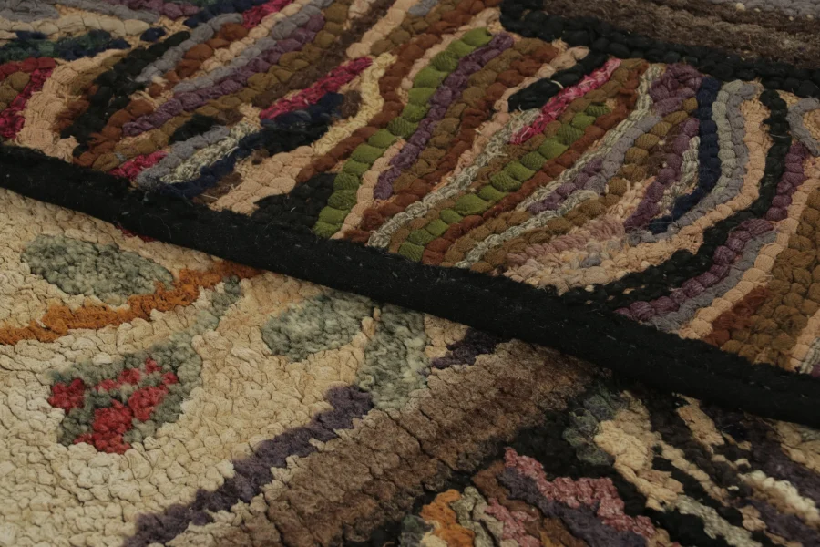 Antique Hooked Runner