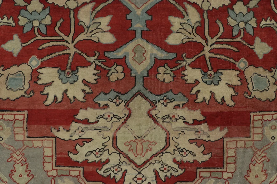 Oversized Antique Turkish Hereke Rug