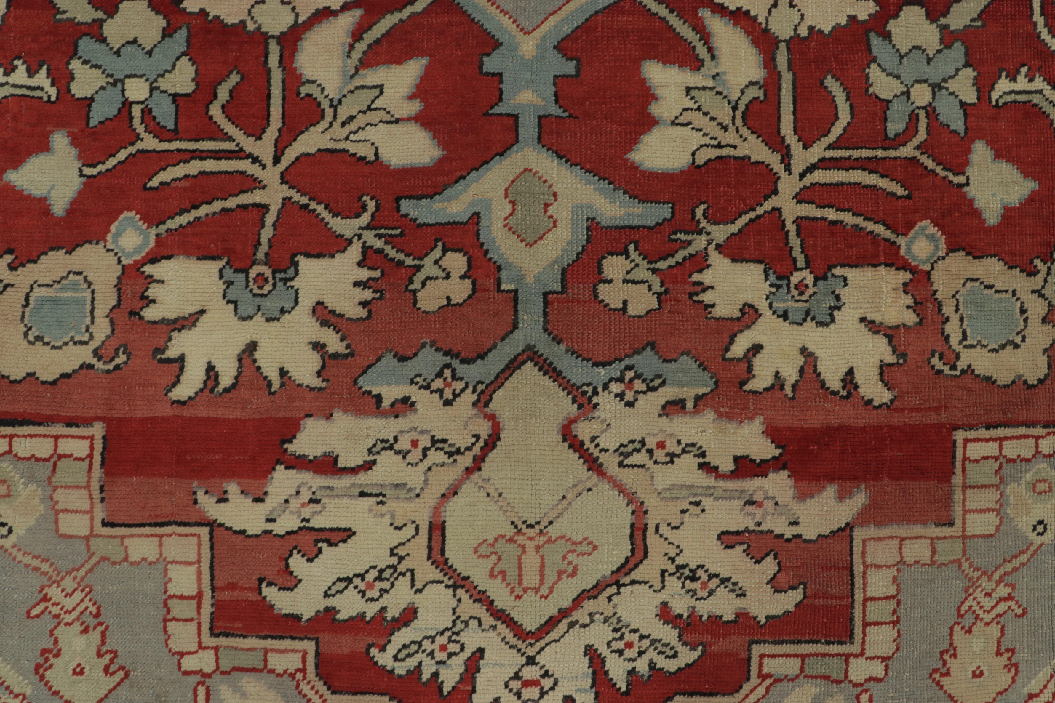 Oversized Antique Turkish Hereke Rug