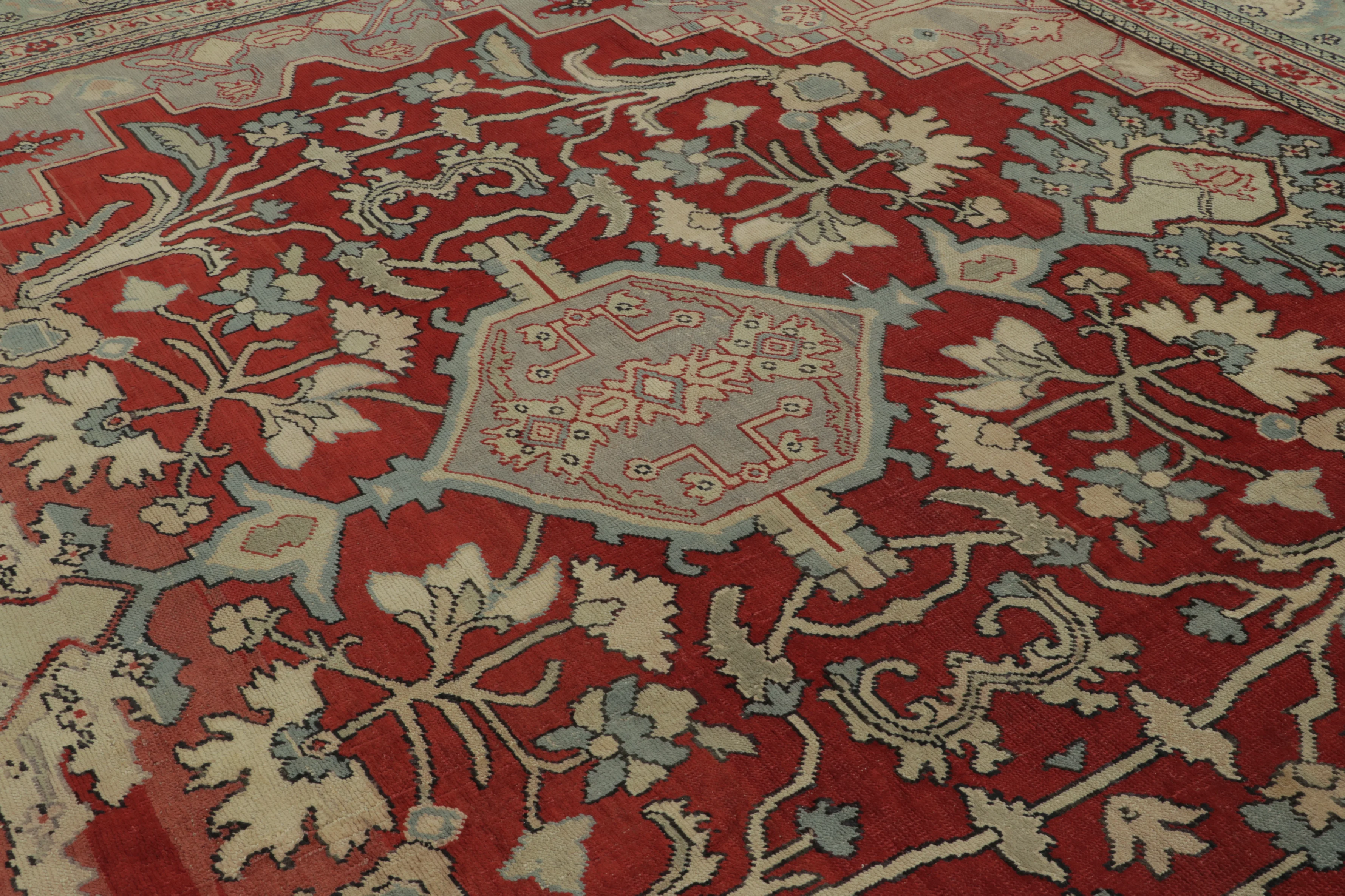 Oversized Antique Turkish Hereke Rug
