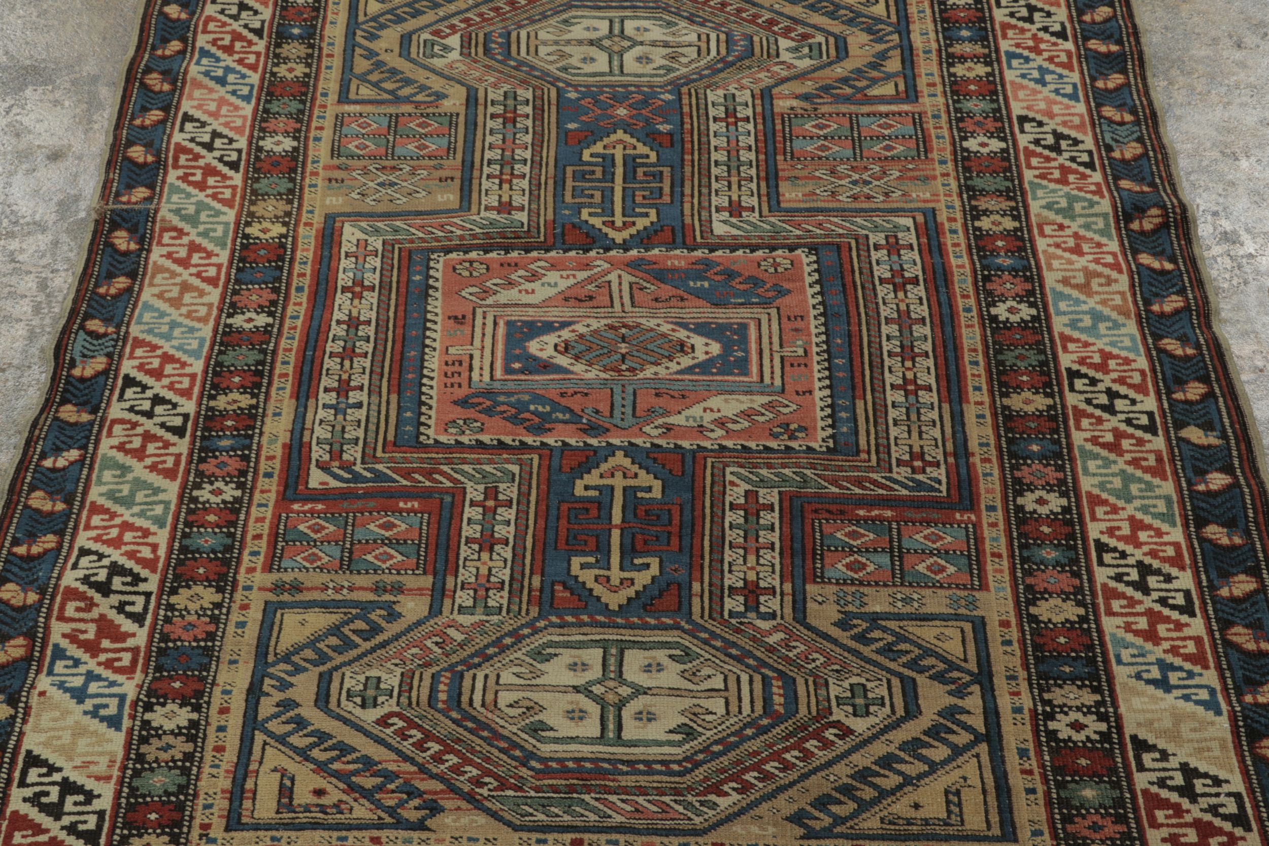 Antique Caucasus Rug