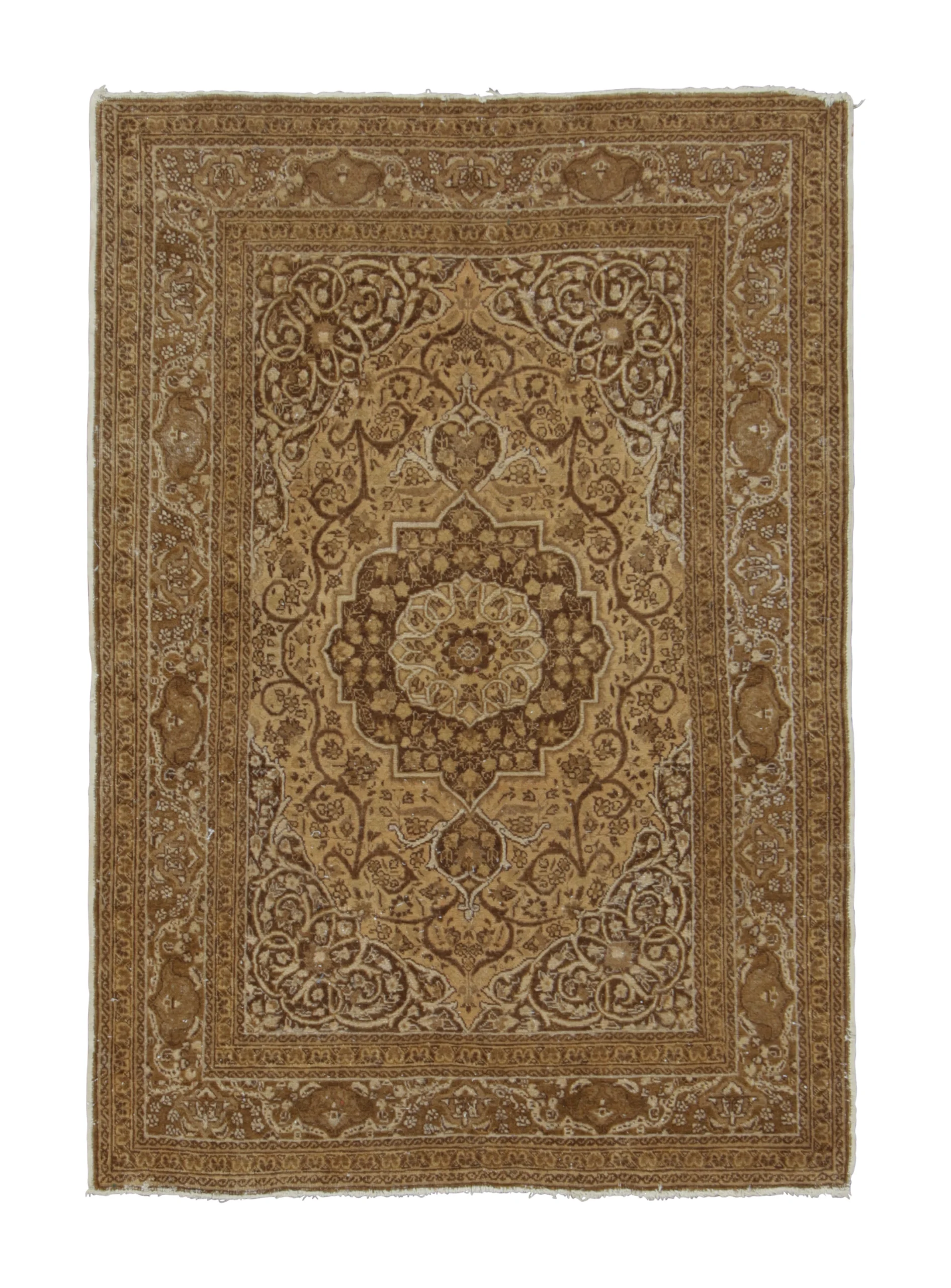 Antique Persian Tabriz Rug